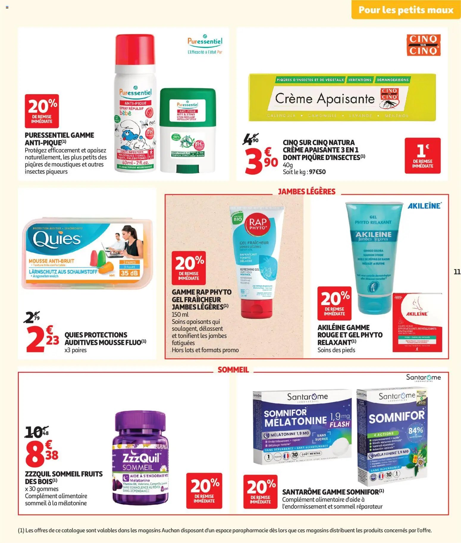 Auchan folder van 02.06.2026 Auchan Parapharmacie, beauté