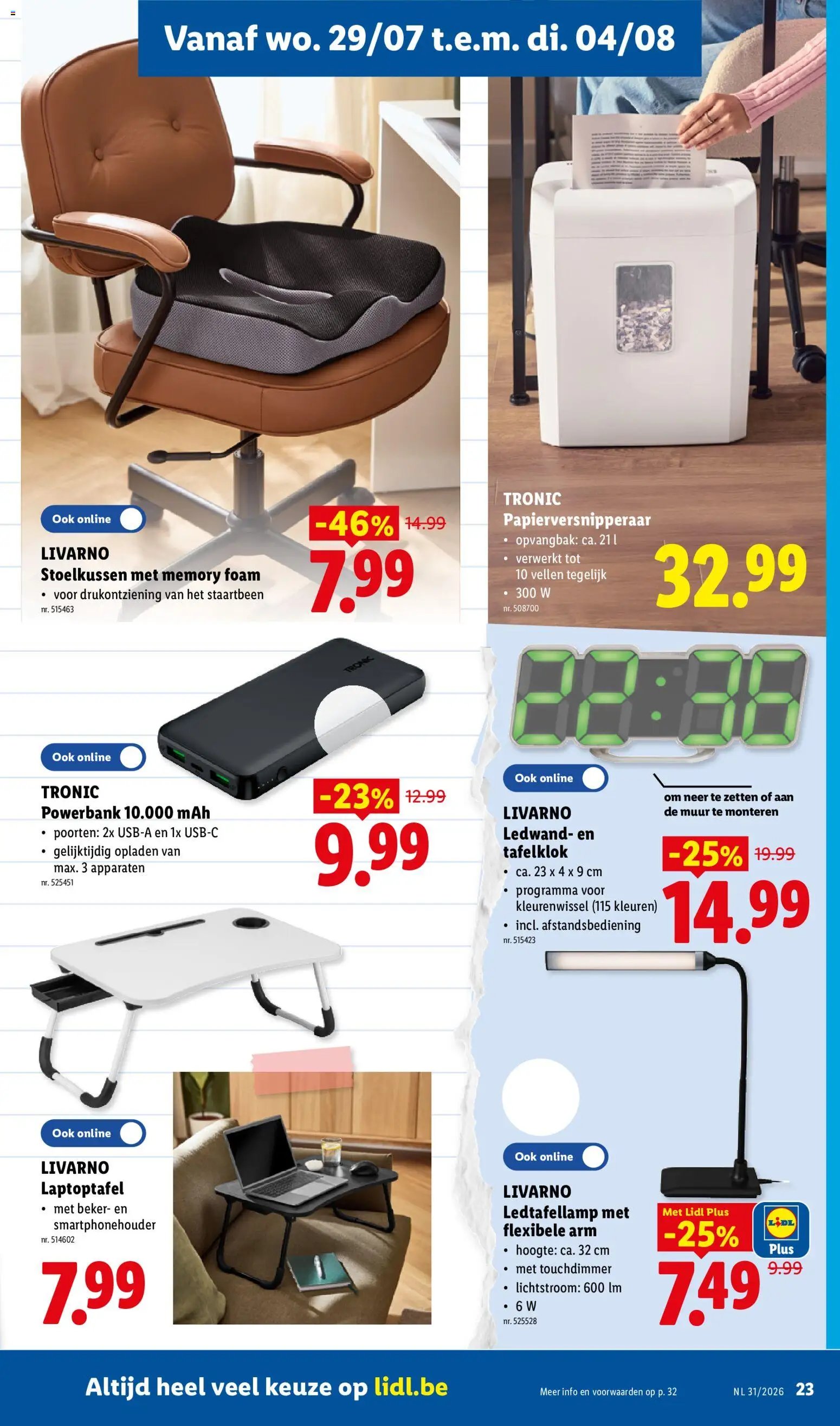 Lidl folder van 27.07.2026 Lidl Folder week 31