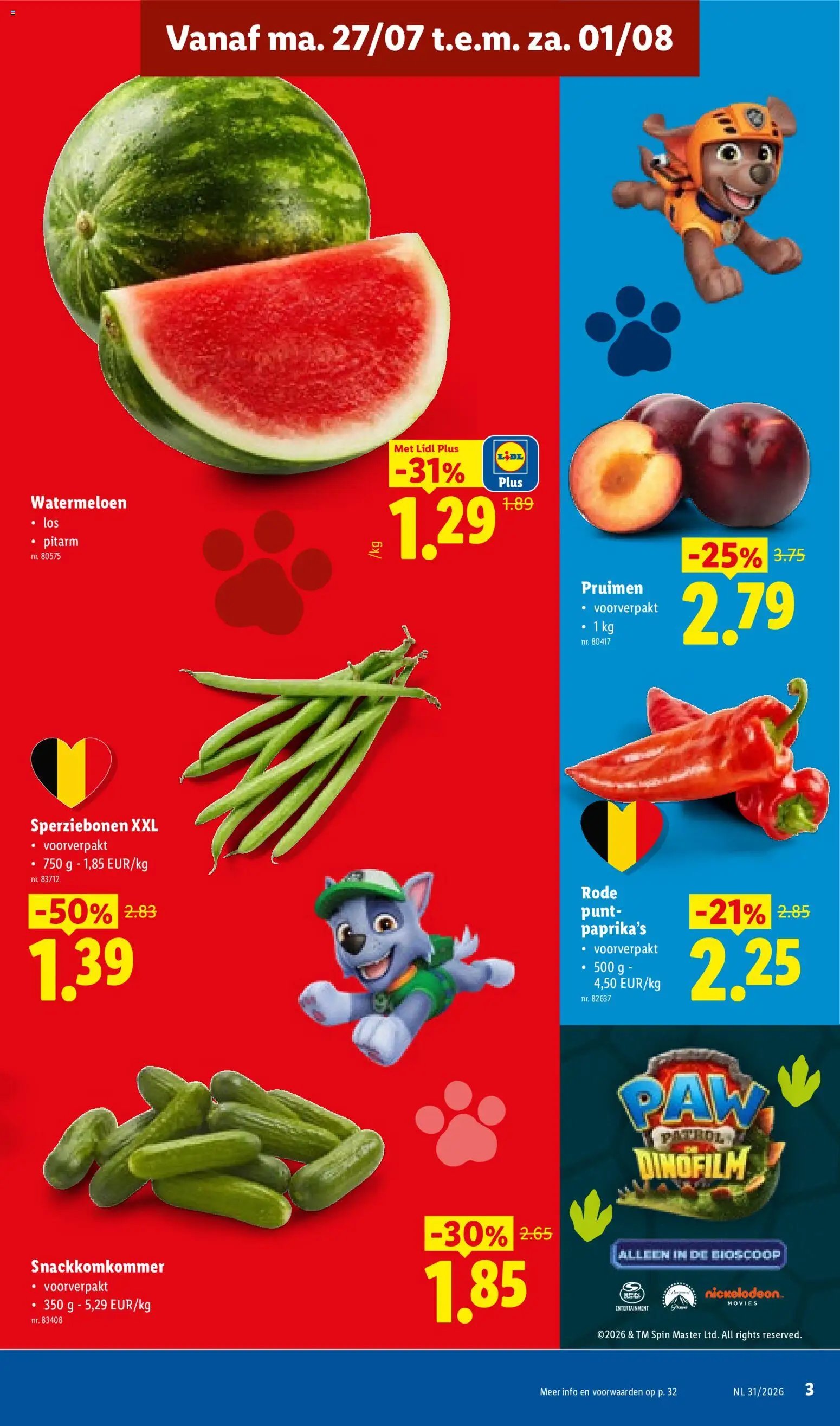 Lidl folder van 27.07.2026 Lidl Folder week 31
