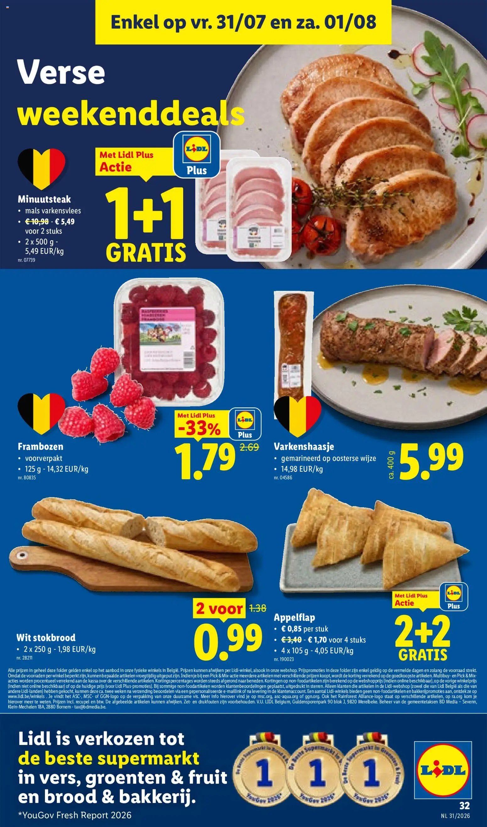 Lidl folder van 27.07.2026 Lidl Folder week 31
