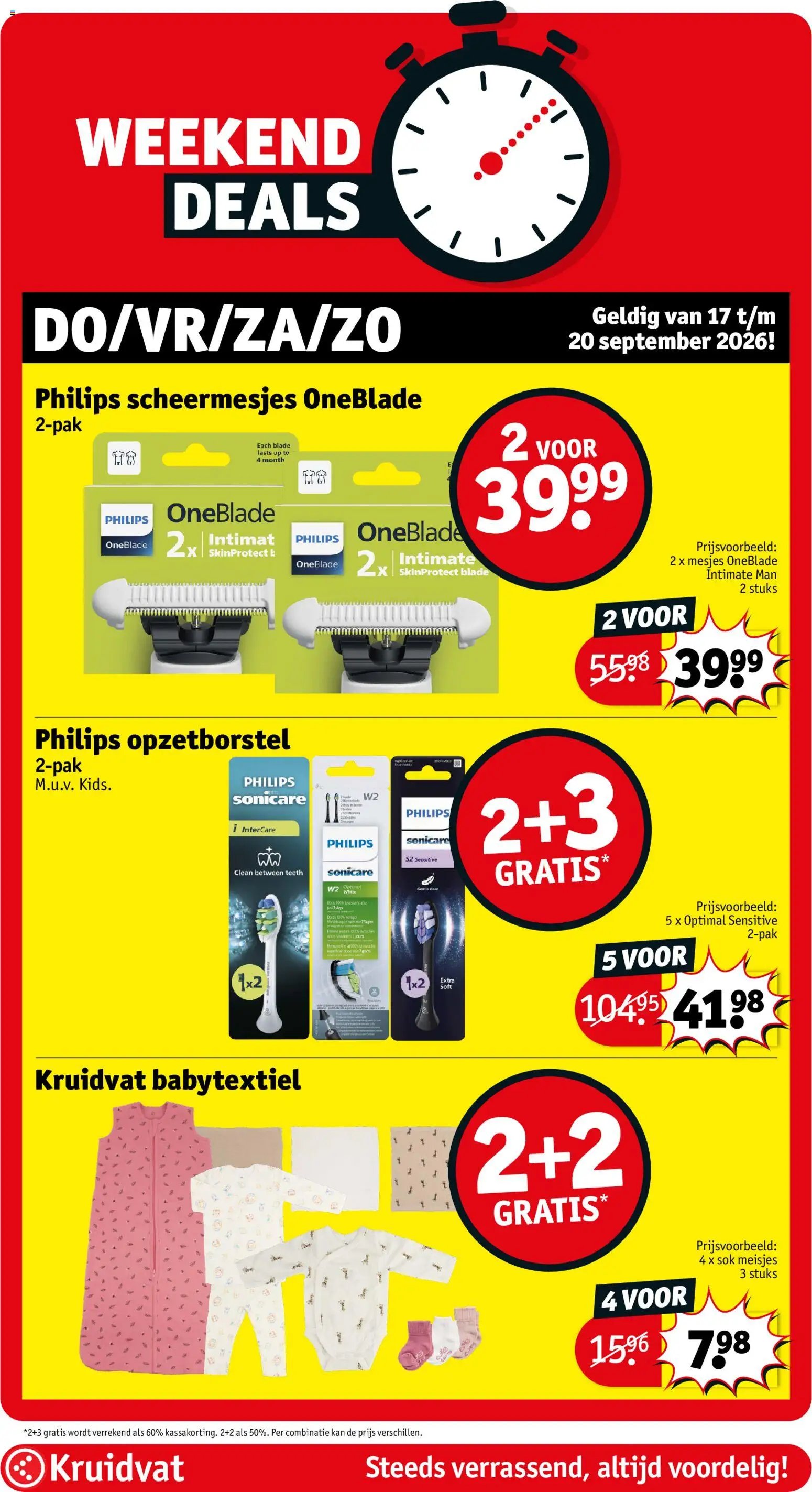 Kruidvat folder van 14.09.2026 Kruidvat folder week 38