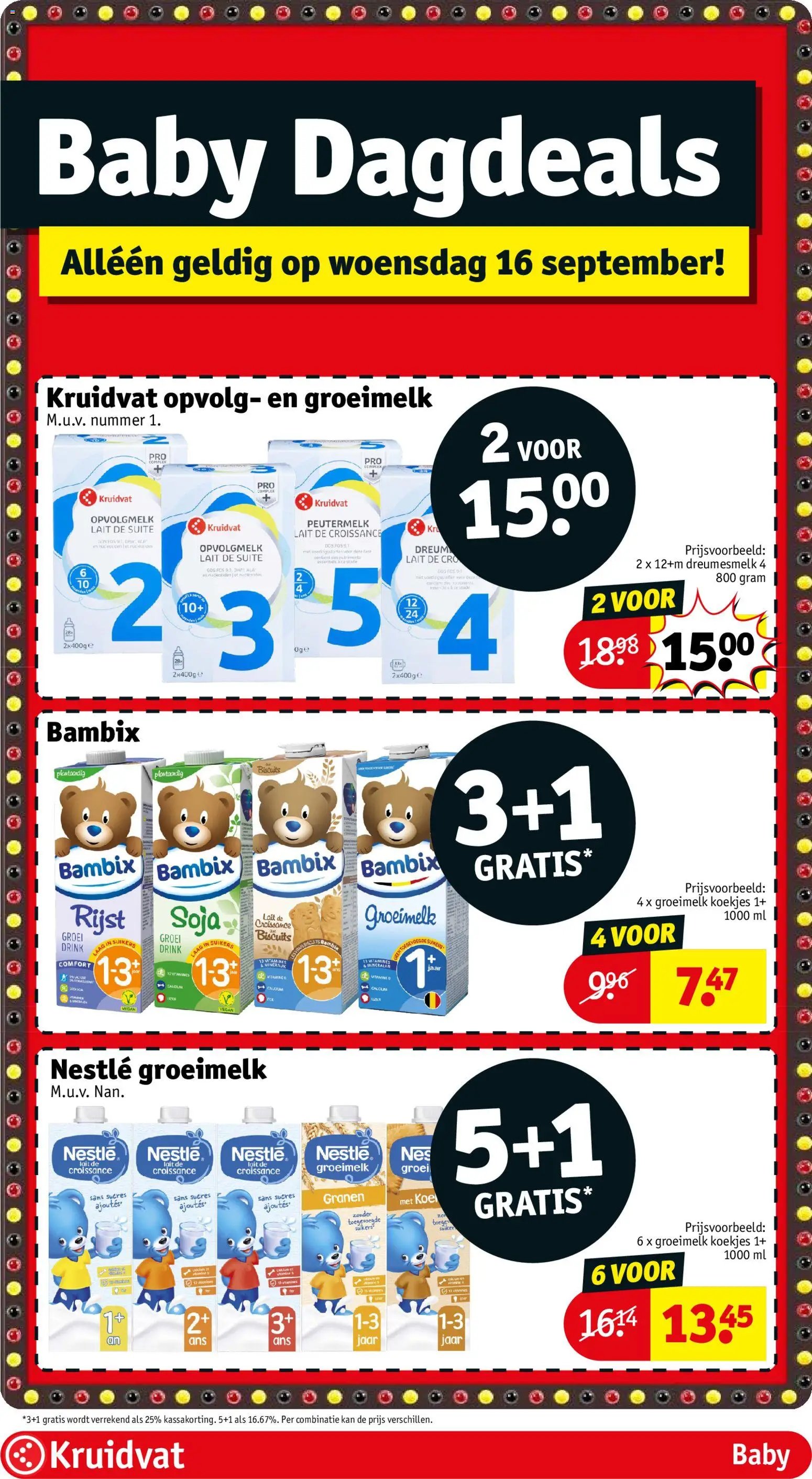 Kruidvat folder van 14.09.2026 Kruidvat folder week 38