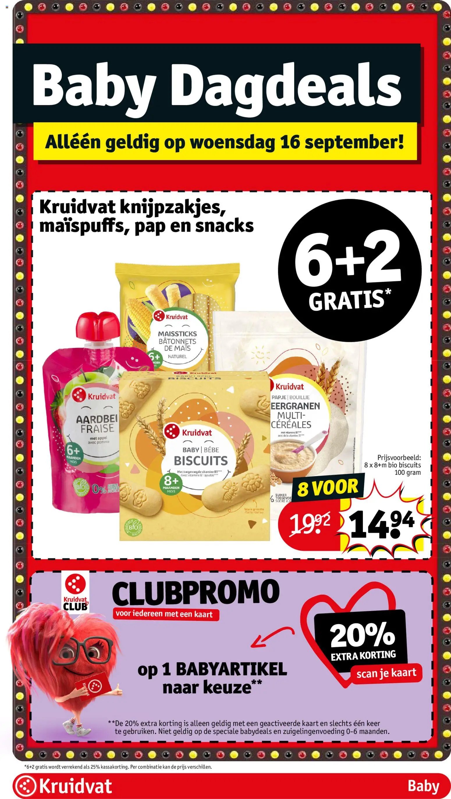 Kruidvat folder van 14.09.2026 Kruidvat folder week 38