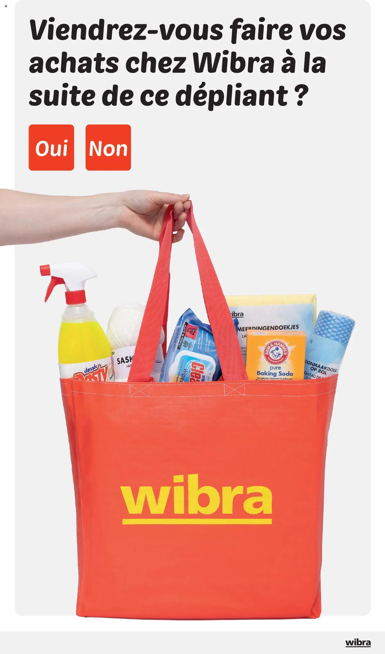 Wibra folder van 24.08.2026 Wibra Folder / Publicité