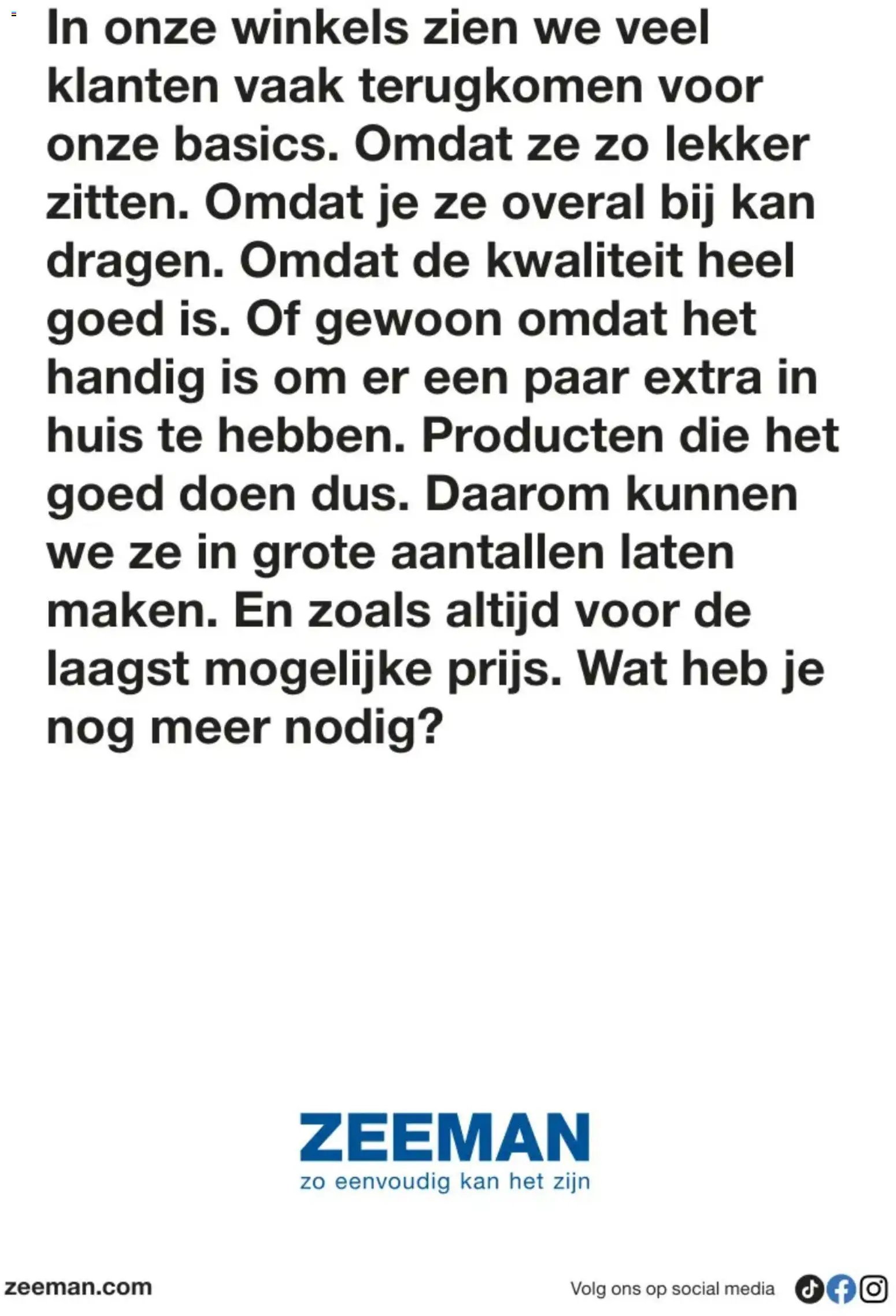 Zeeman folder van 23.05.2026 Zeeman Folder (2026-05-23 - 2026-06-05)