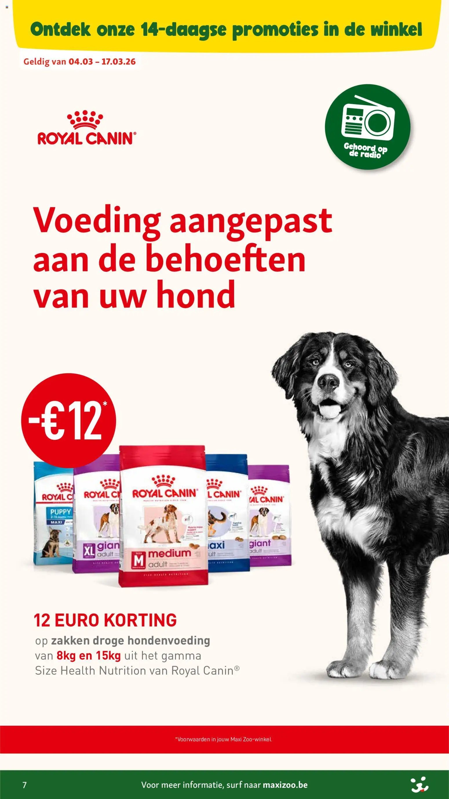 Maxi Zoo folder van 04.03.2026 Maxi Zoo Folder