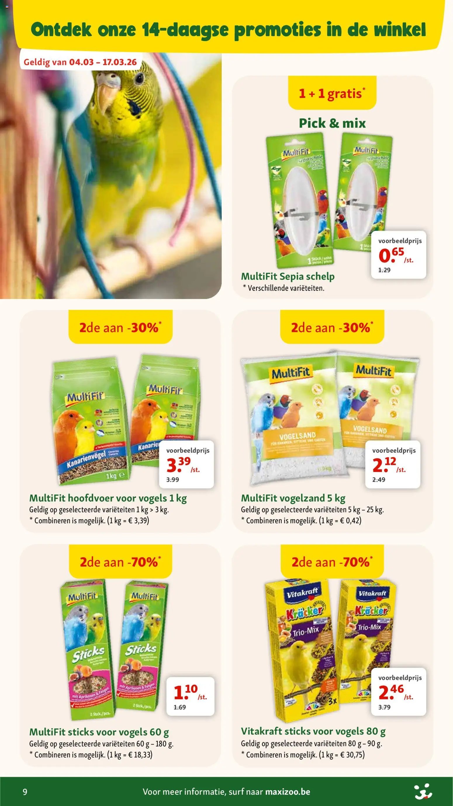 Maxi Zoo folder van 04.03.2026 Maxi Zoo Folder