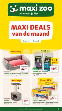 Maxi Zoo folder van 04.03.2026 Maxi Zoo Folder