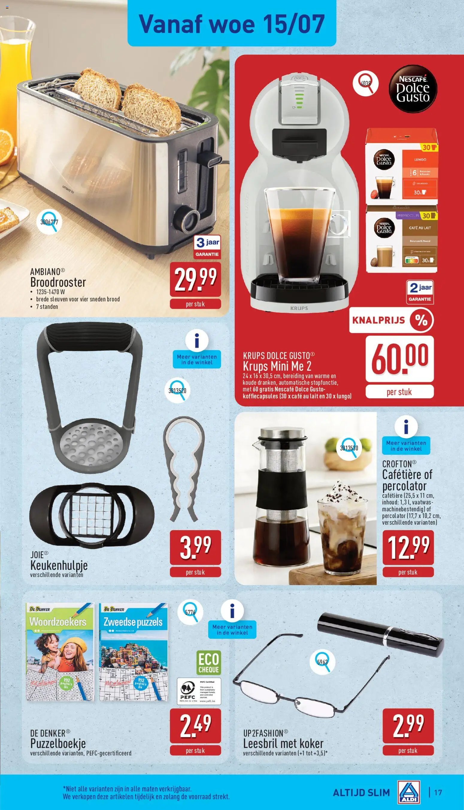 Aldi folder van 13.07.2026 Aldi Folder week 29