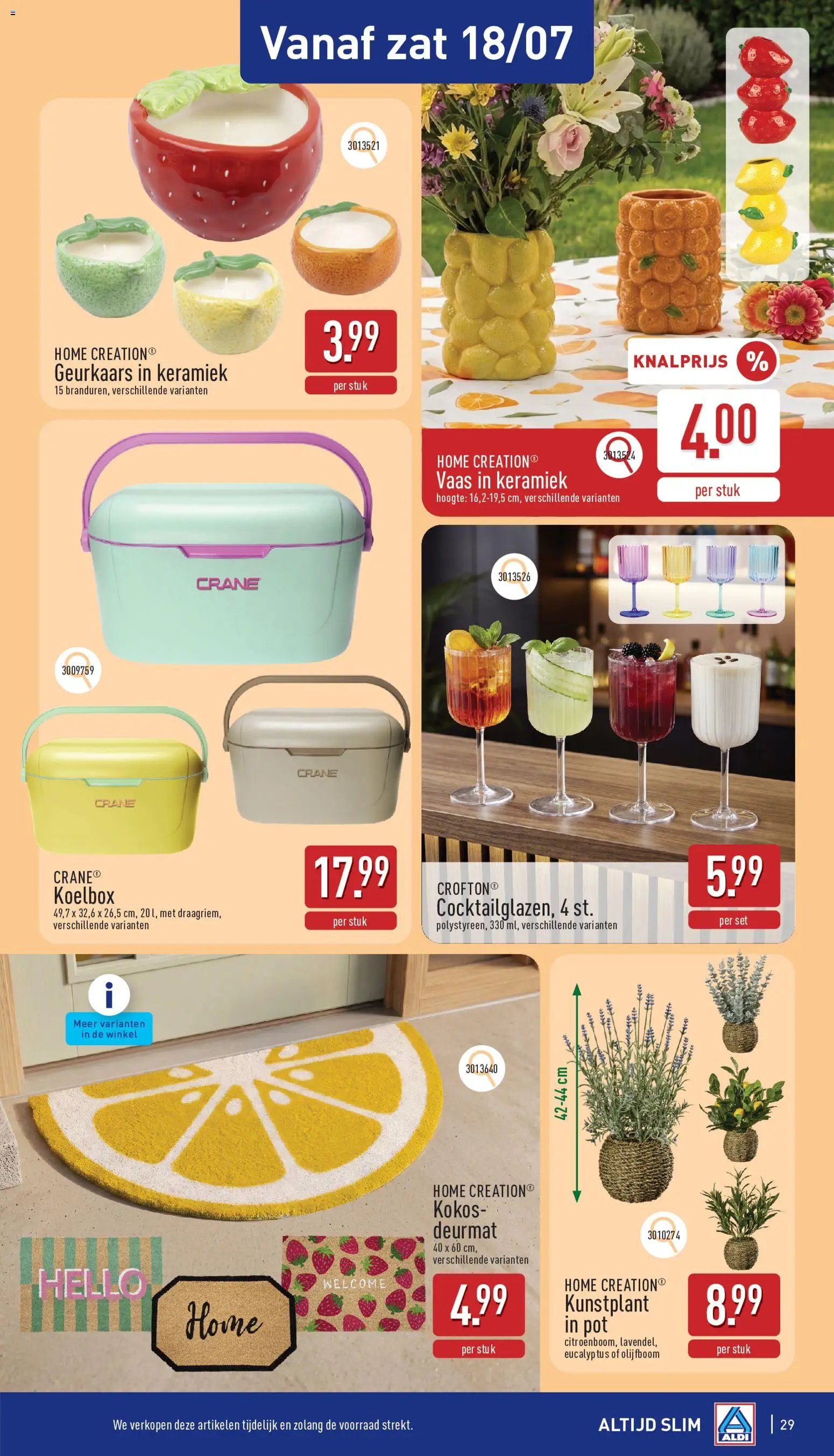 Aldi folder van 13.07.2026 Aldi Folder week 29