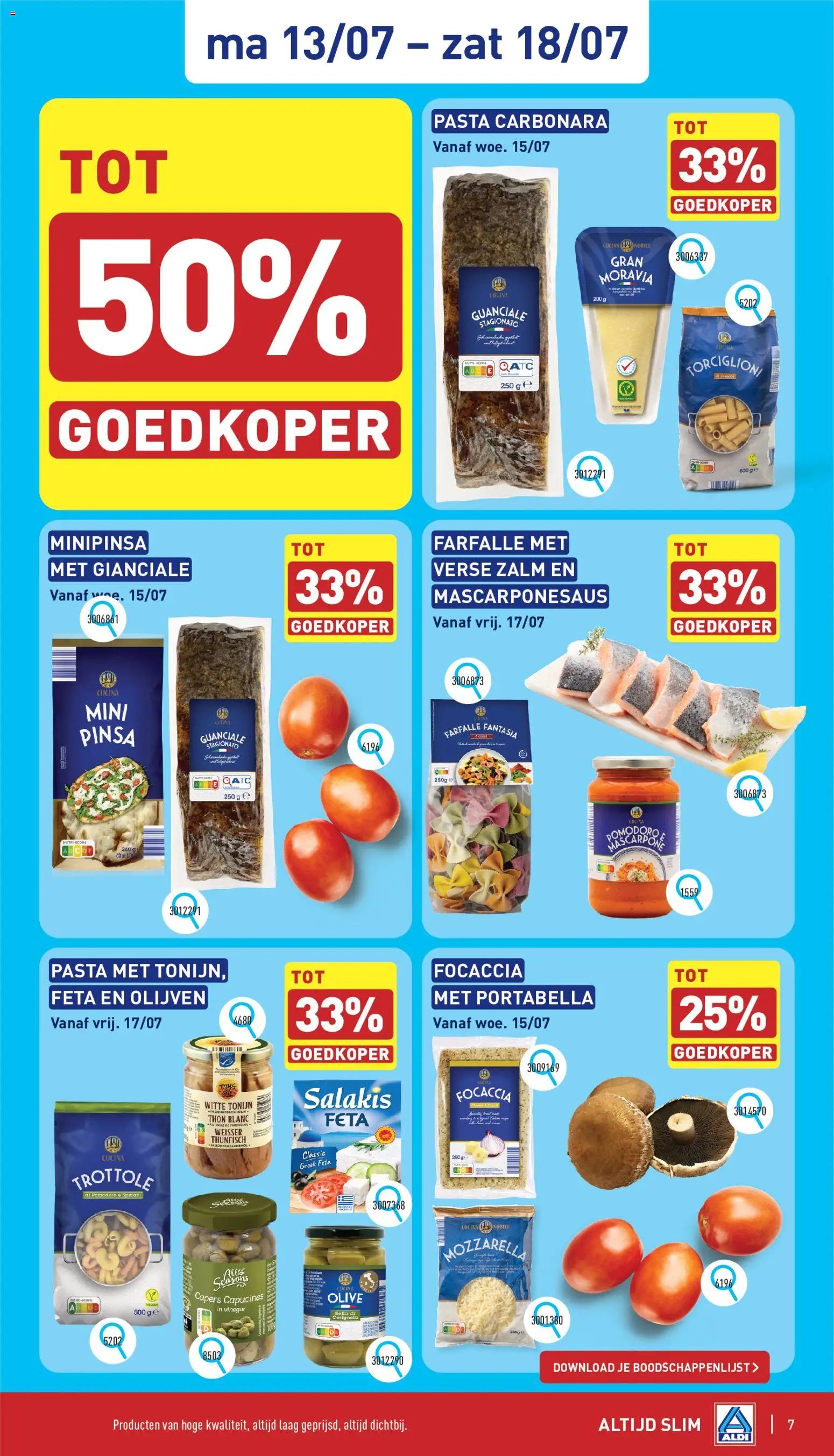 Aldi folder van 13.07.2026 Aldi Folder week 29