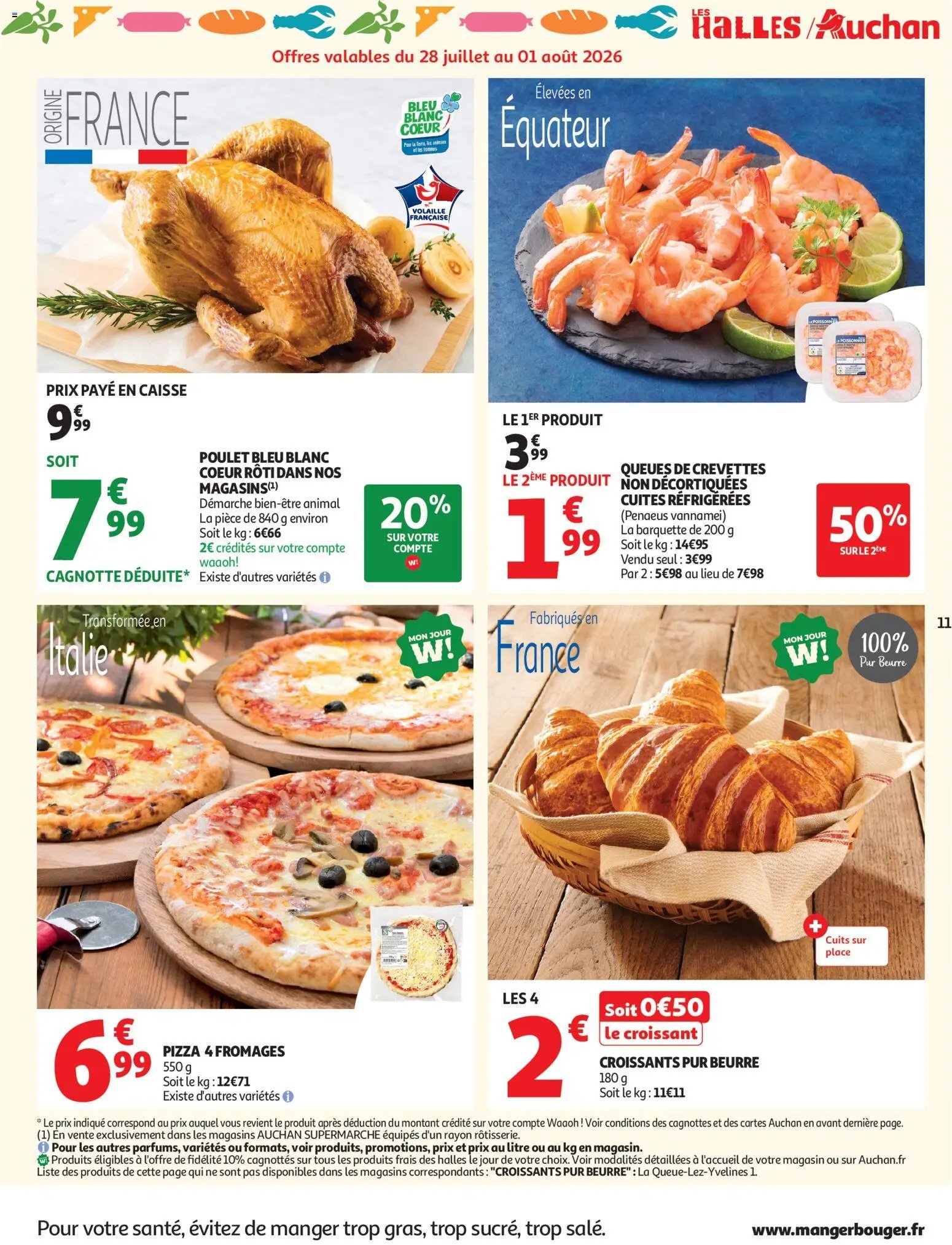 Auchan folder van 28.07.2026 Auchan Saveurs d'été supers