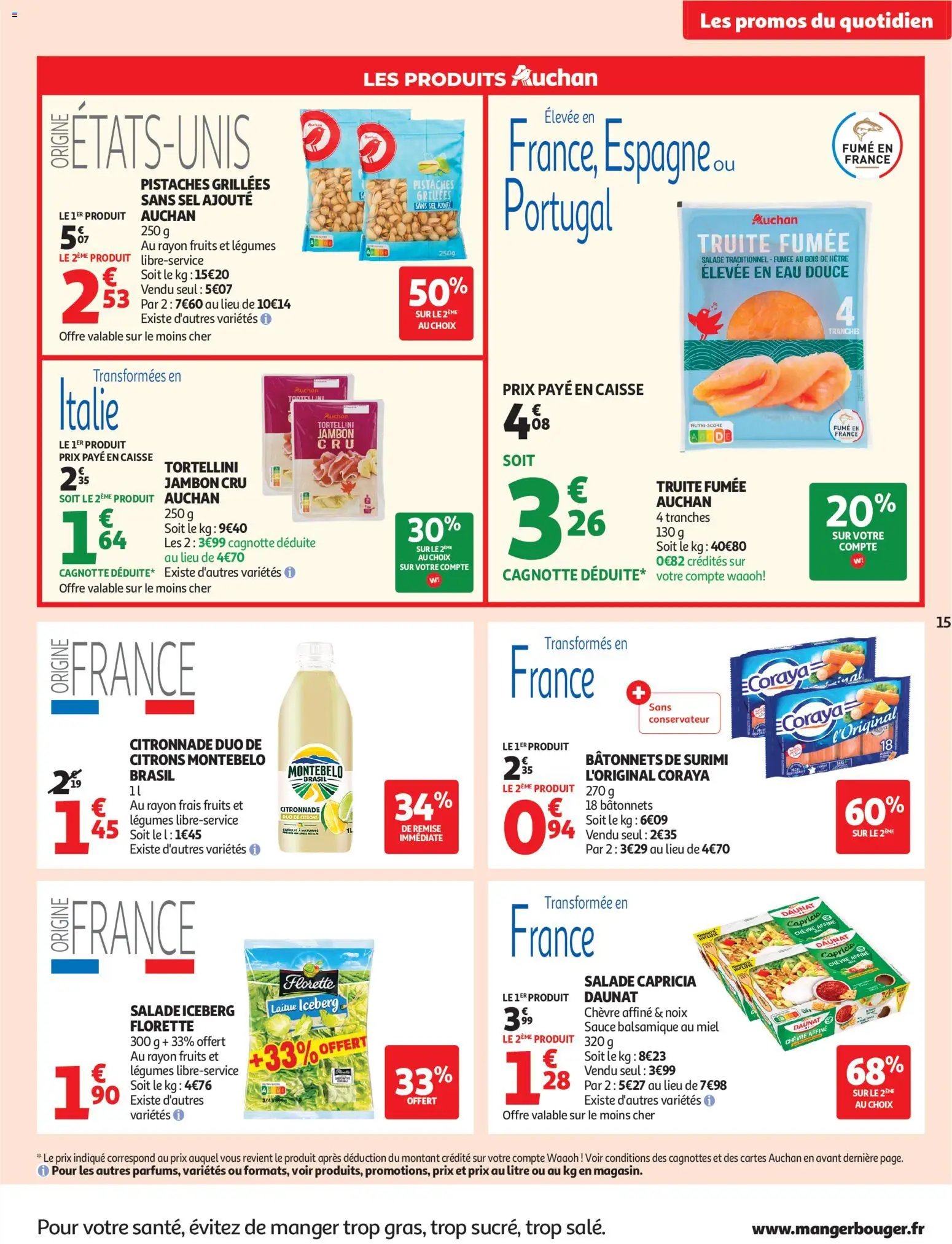 Auchan folder van 28.07.2026 Auchan Saveurs d'été supers