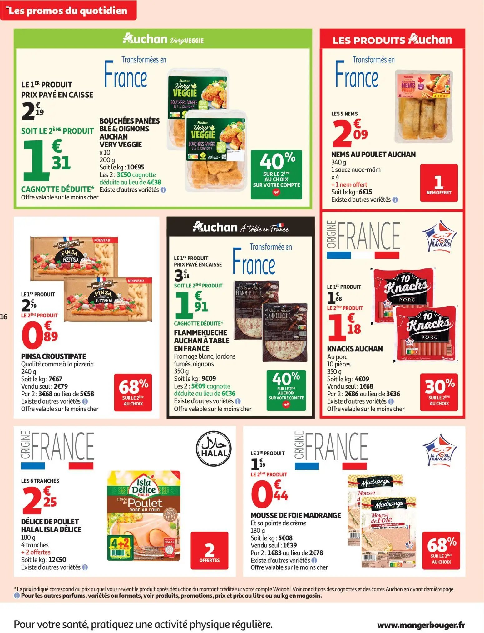 Auchan folder van 28.07.2026 Auchan Saveurs d'été supers