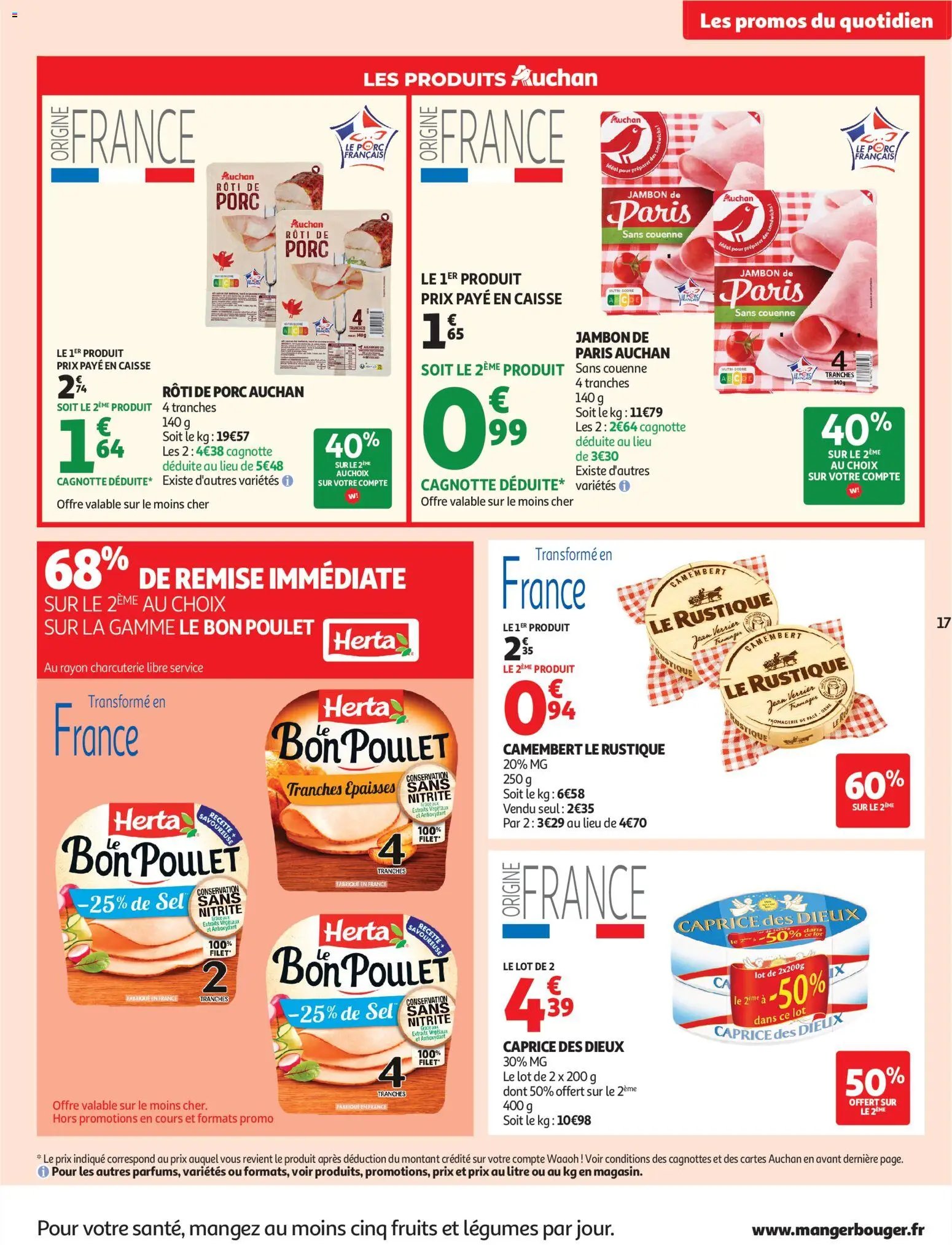 Auchan folder van 28.07.2026 Auchan Saveurs d'été supers
