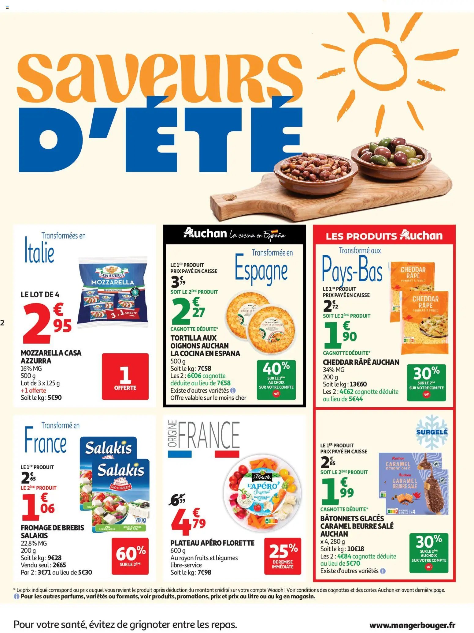 Auchan folder van 28.07.2026 Auchan Saveurs d'été supers