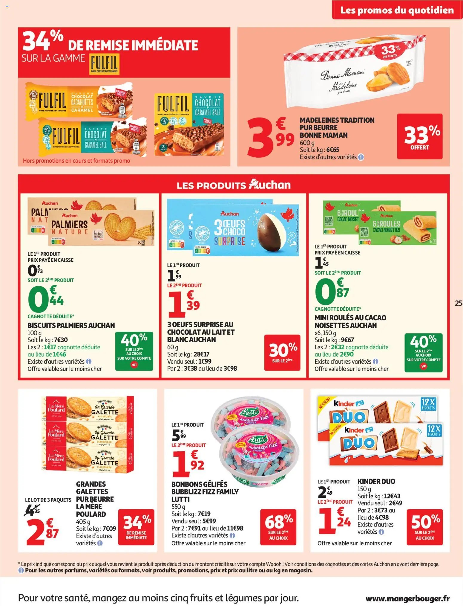 Auchan folder van 28.07.2026 Auchan Saveurs d'été supers