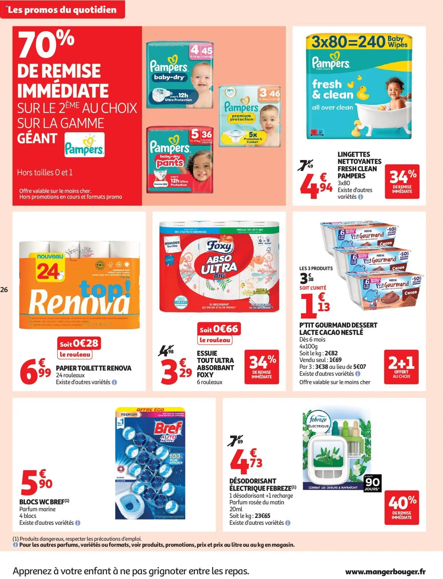 Auchan folder van 28.07.2026 Auchan Saveurs d'été supers