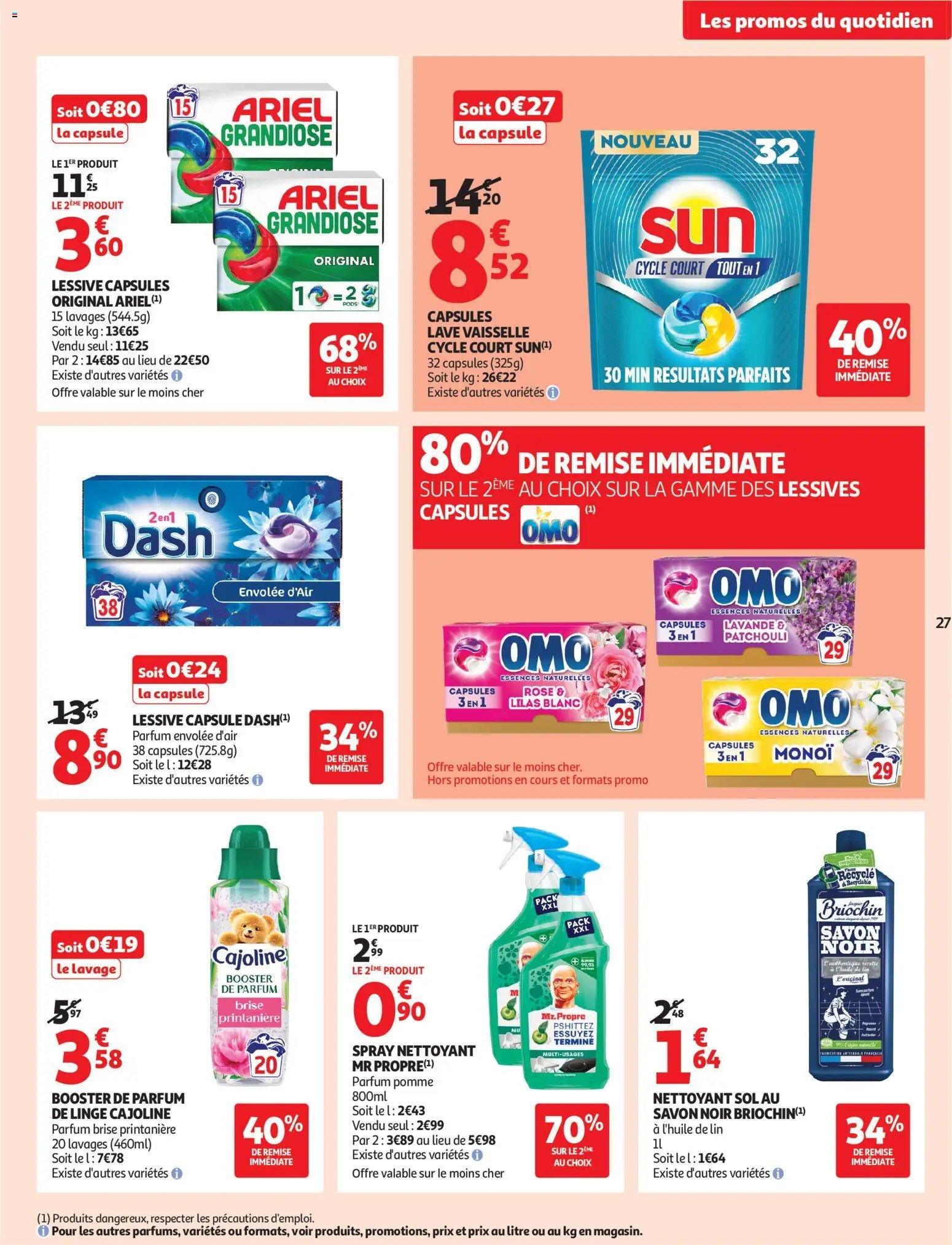 Auchan folder van 28.07.2026 Auchan Saveurs d'été supers