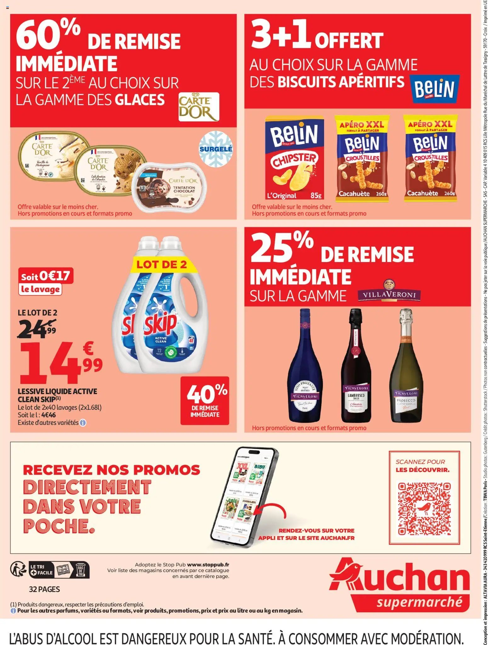 Auchan folder van 28.07.2026 Auchan Saveurs d'été supers
