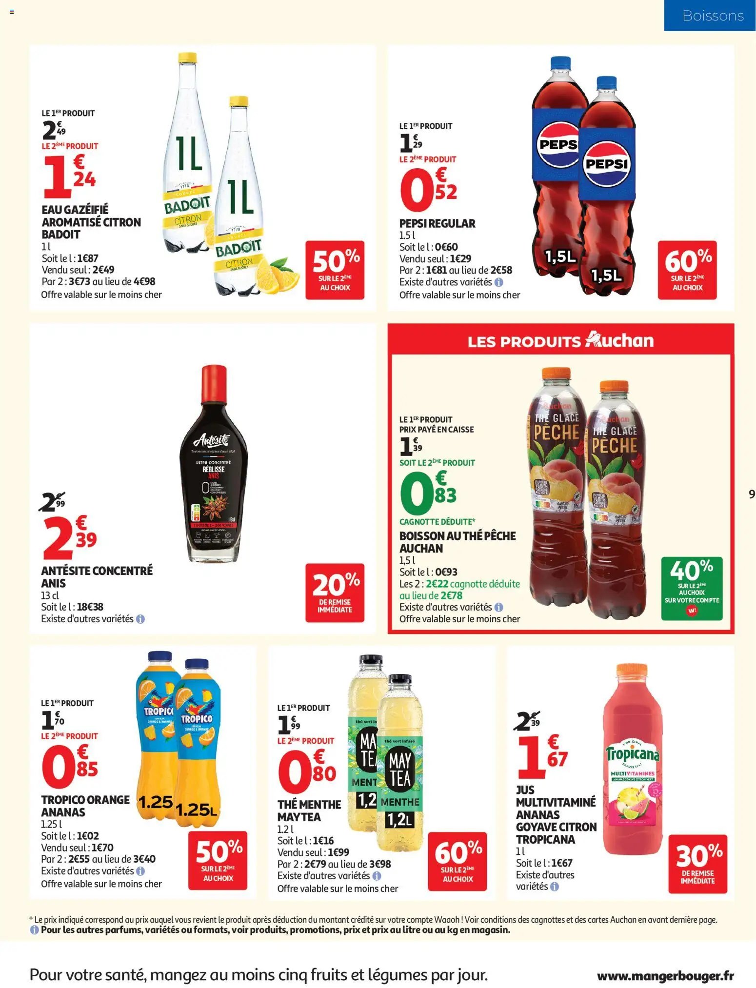 Auchan folder van 28.07.2026 Auchan Saveurs d'été supers