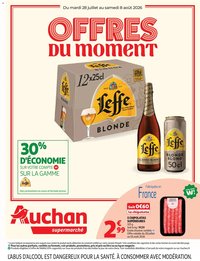 Auchan folder van 28.07.2026 Auchan Saveurs d'été supers