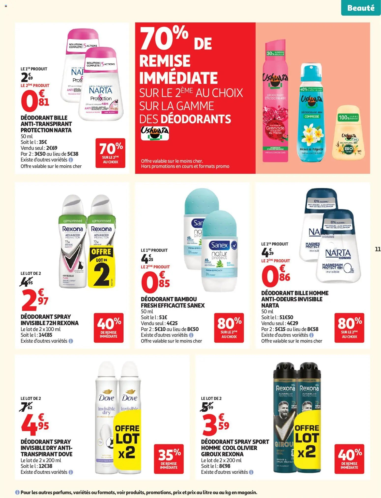Auchan folder van 16.06.2026 Auchan Beauté, Halles hypers