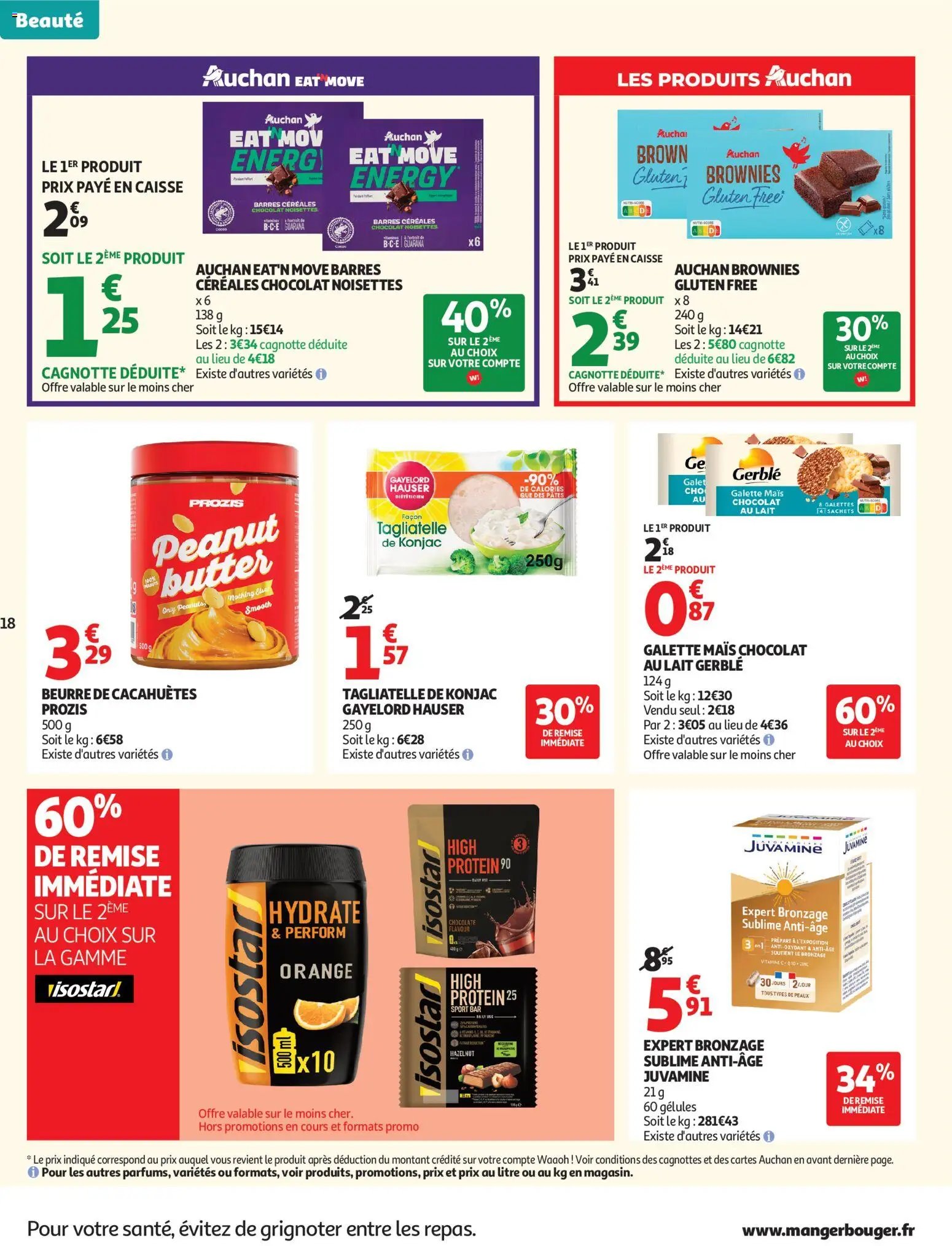 Auchan folder van 16.06.2026 Auchan Beauté, Halles hypers