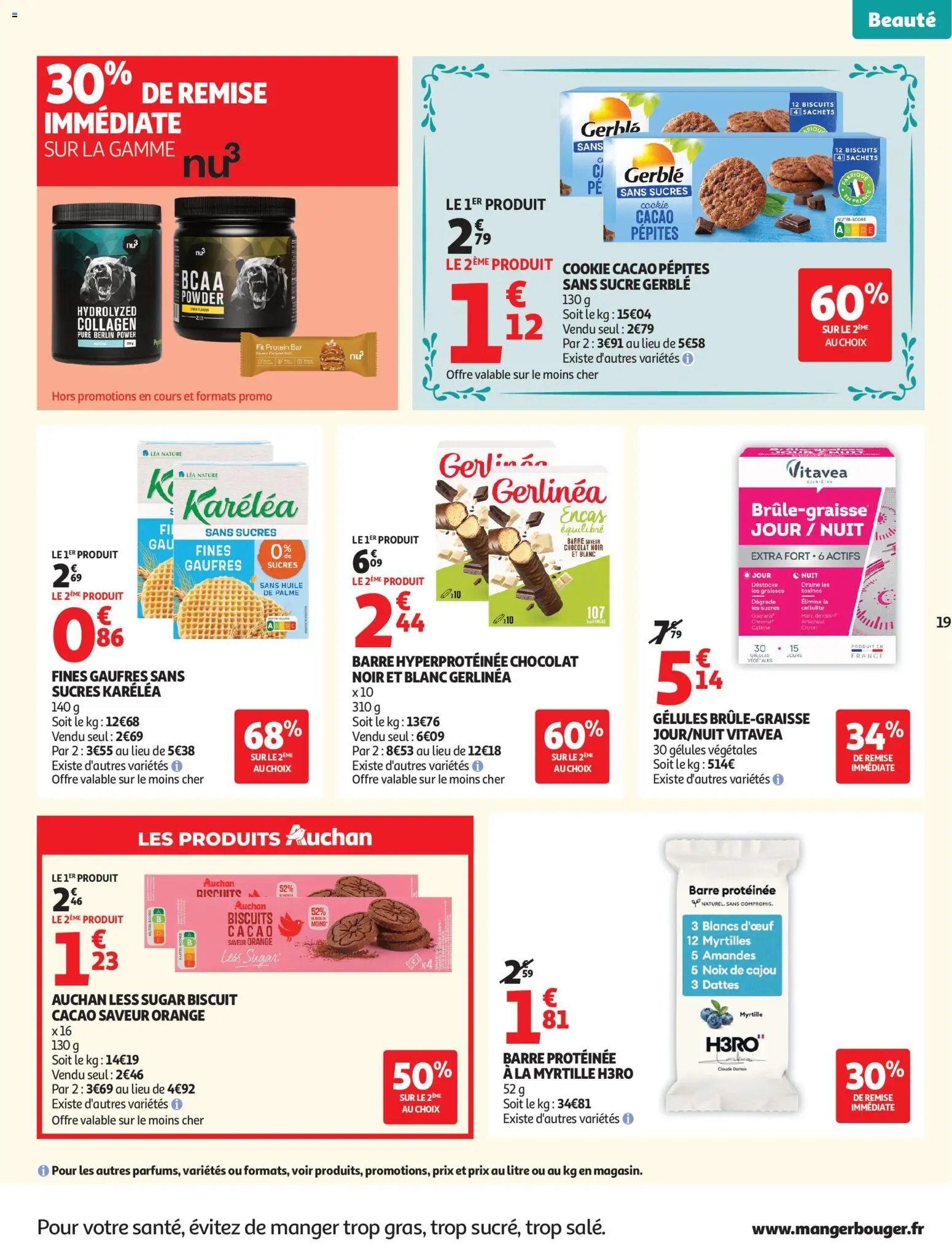 Auchan folder van 16.06.2026 Auchan Beauté, Halles hypers