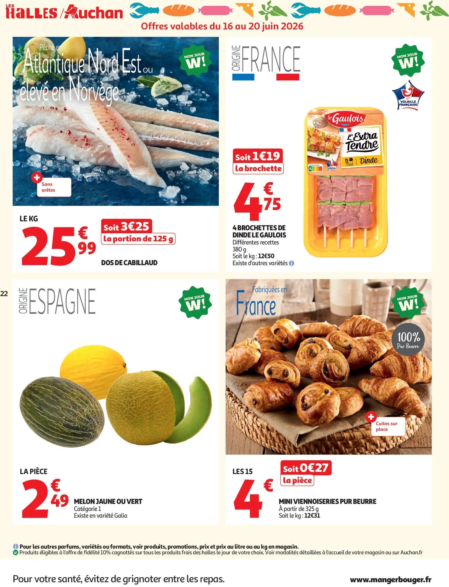 Auchan folder van 16.06.2026 Auchan Beauté, Halles hypers
