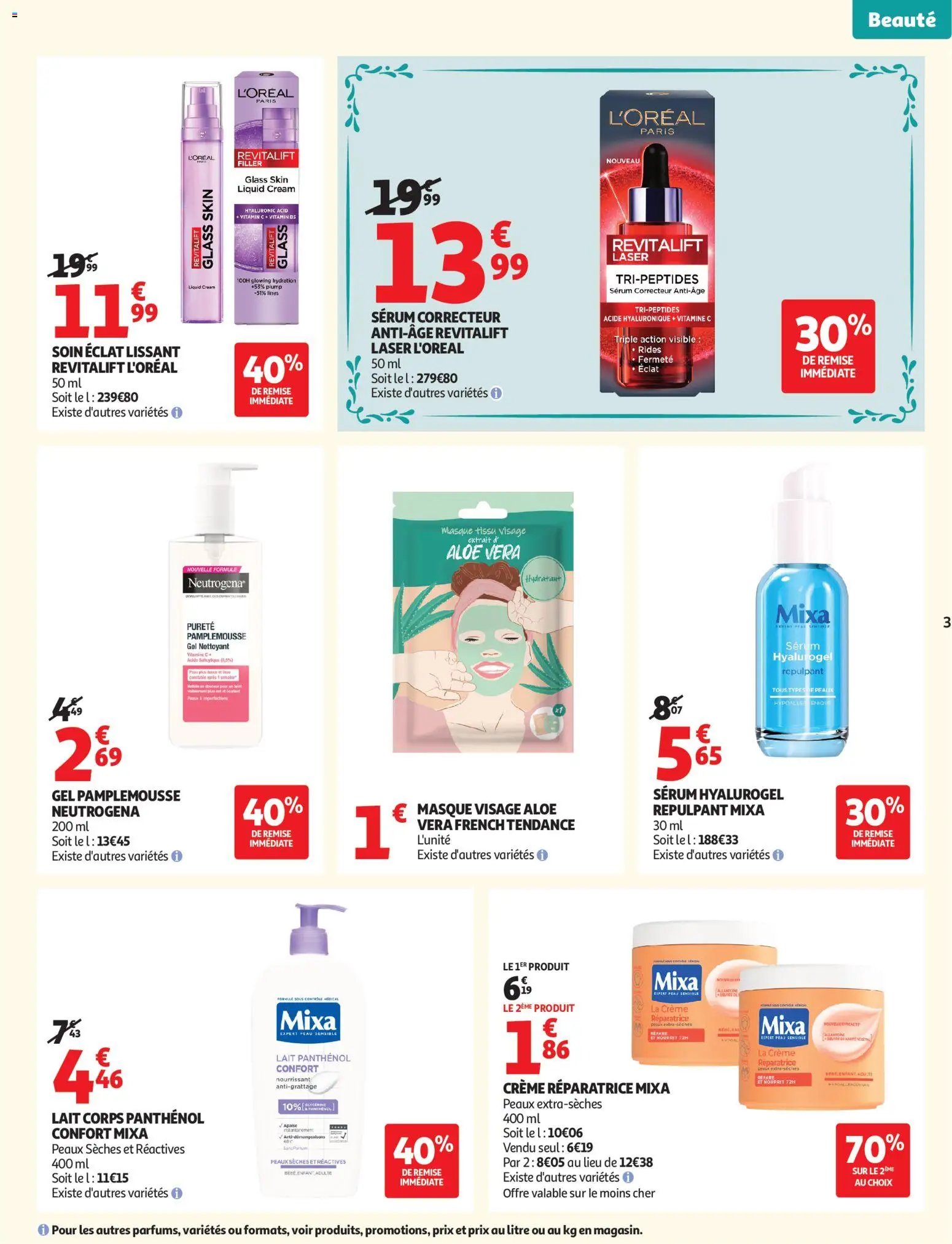Auchan folder van 16.06.2026 Auchan Beauté, Halles hypers