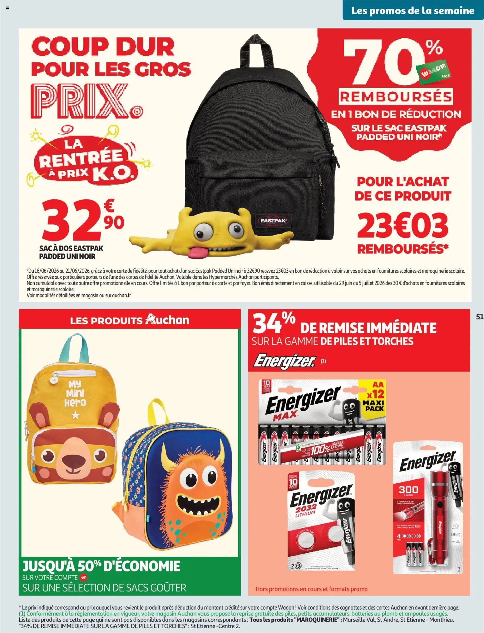 Auchan folder van 16.06.2026 Auchan Beauté, Halles hypers