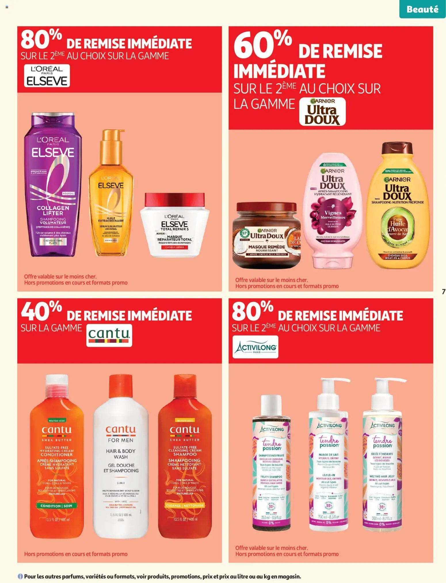 Auchan folder van 16.06.2026 Auchan Beauté, Halles hypers