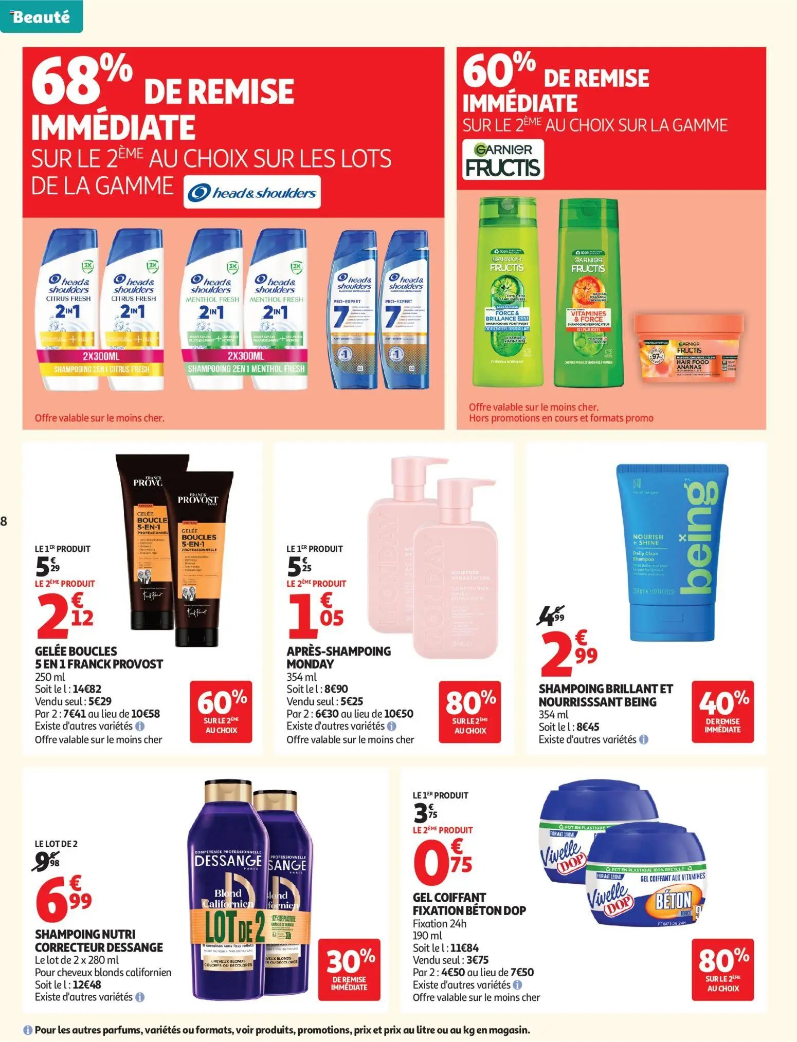 Auchan folder van 16.06.2026 Auchan Beauté, Halles hypers