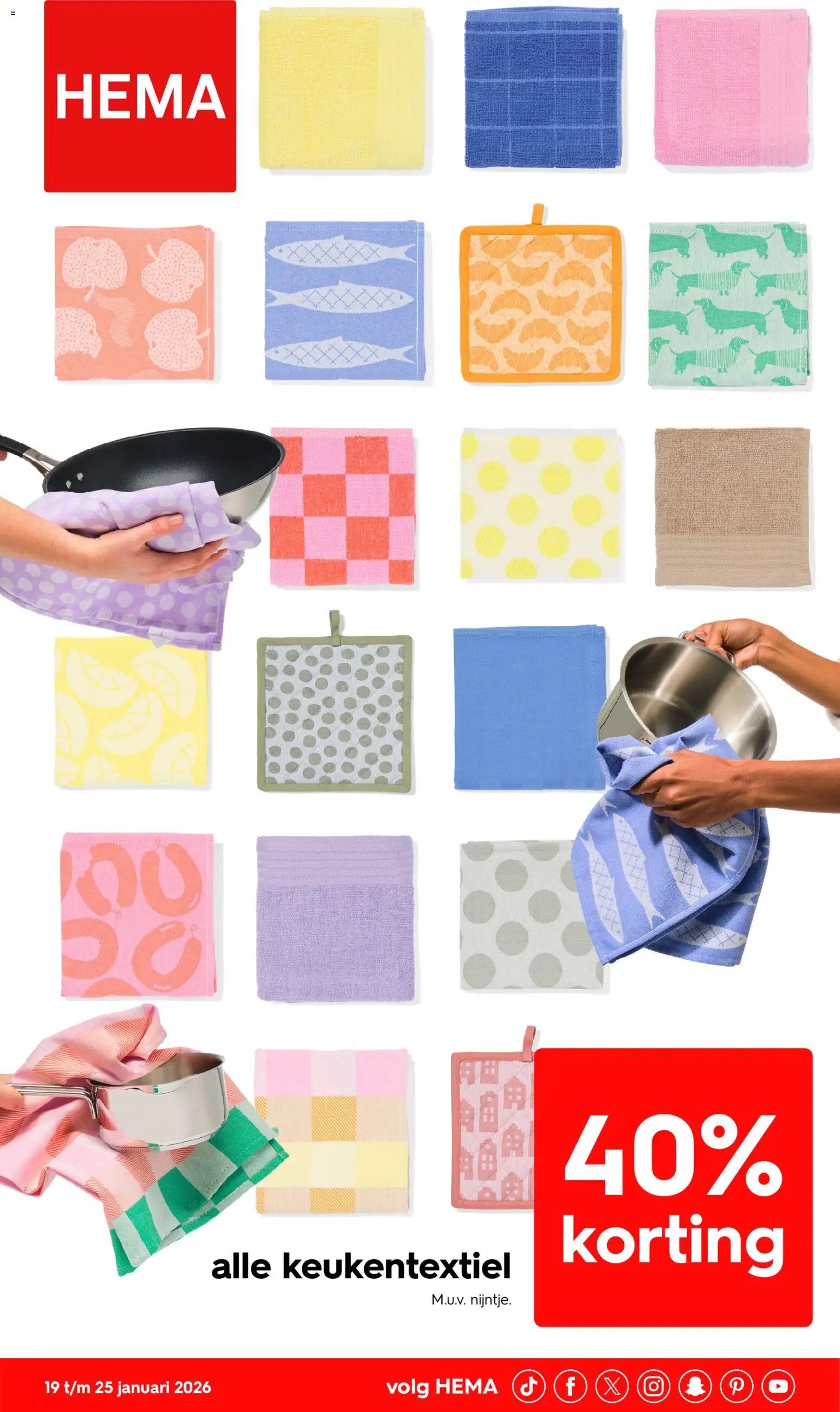 Hema folder van 19.01.2026 Folder / Publicité