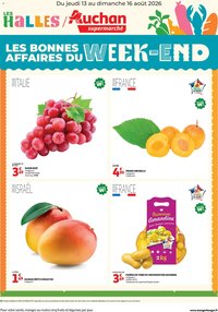 Auchan folder van 13.08.2026 Auchan Les bons plans du week end dans votre super