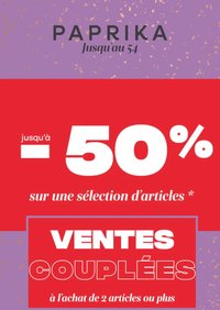 Paprika folder van 29.12.2025 Folder / Publicité