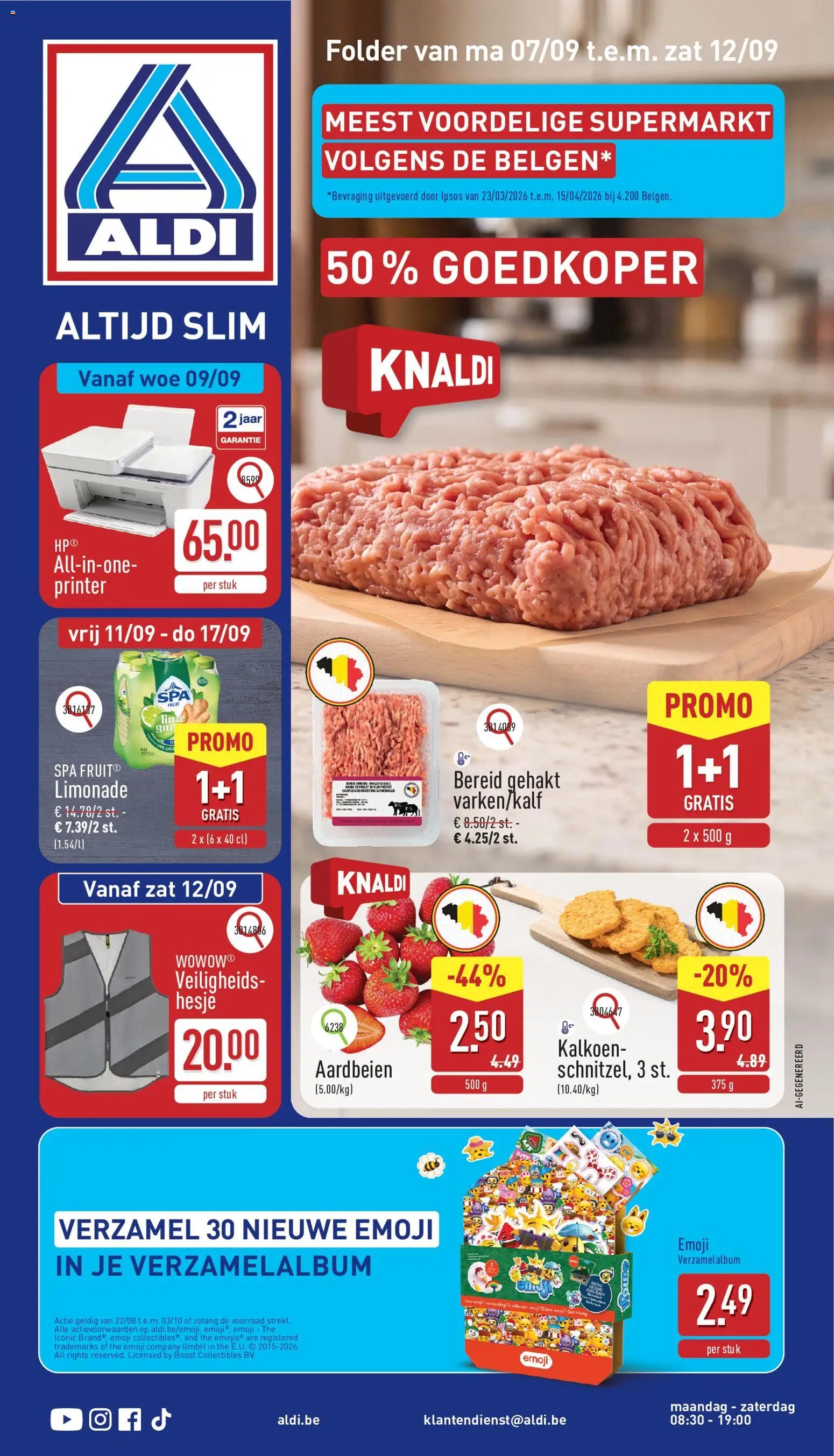 Aldi folder van 07.09.2026 Aldi folder week 37
