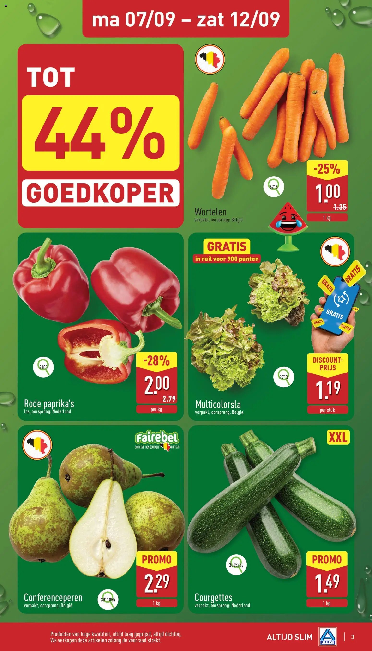 Aldi folder van 07.09.2026 Aldi folder week 37