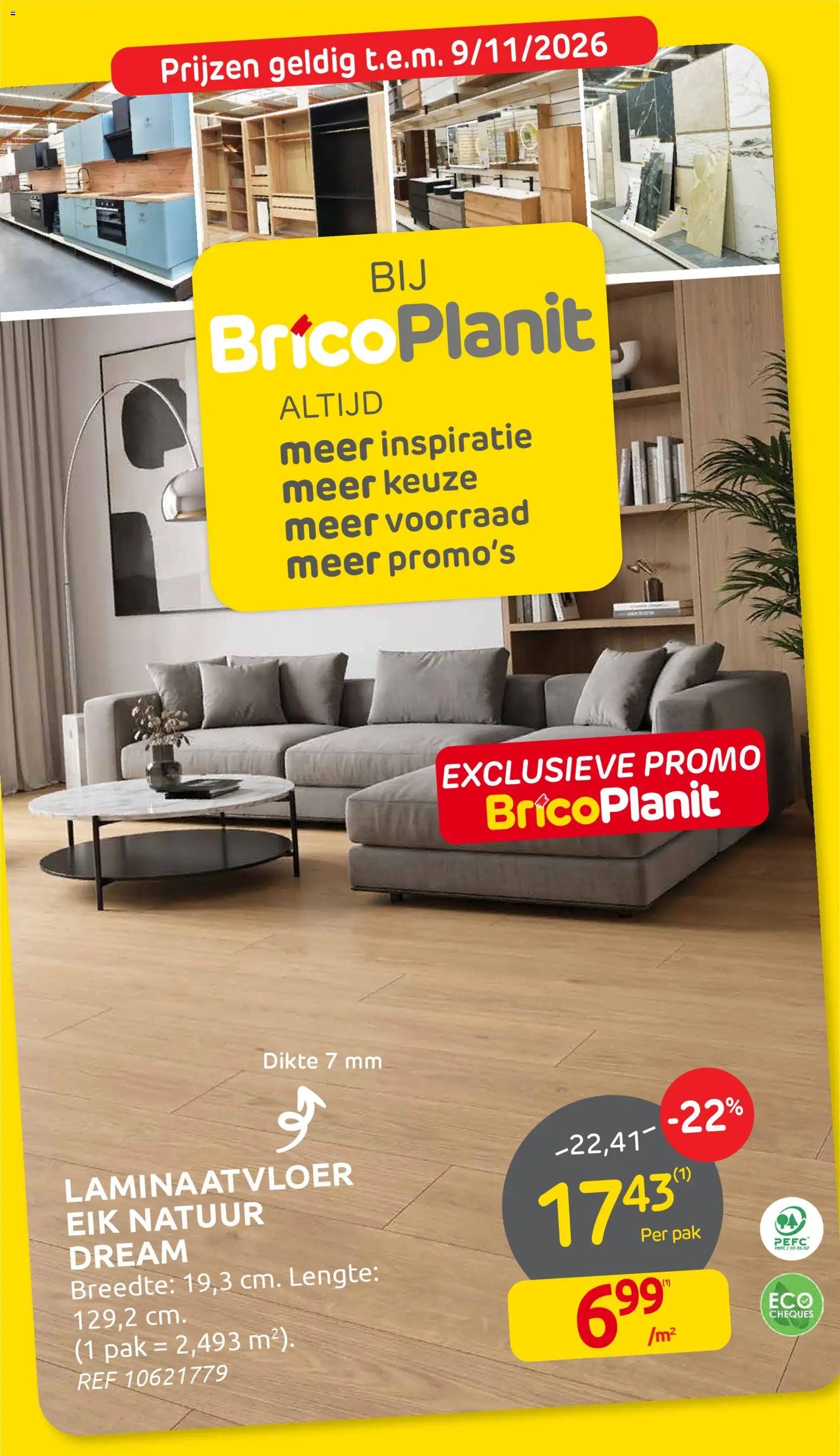 Brico folder van 23.09.2026 Brico Plan-it Zelf gemaakt. Slim bespaard.