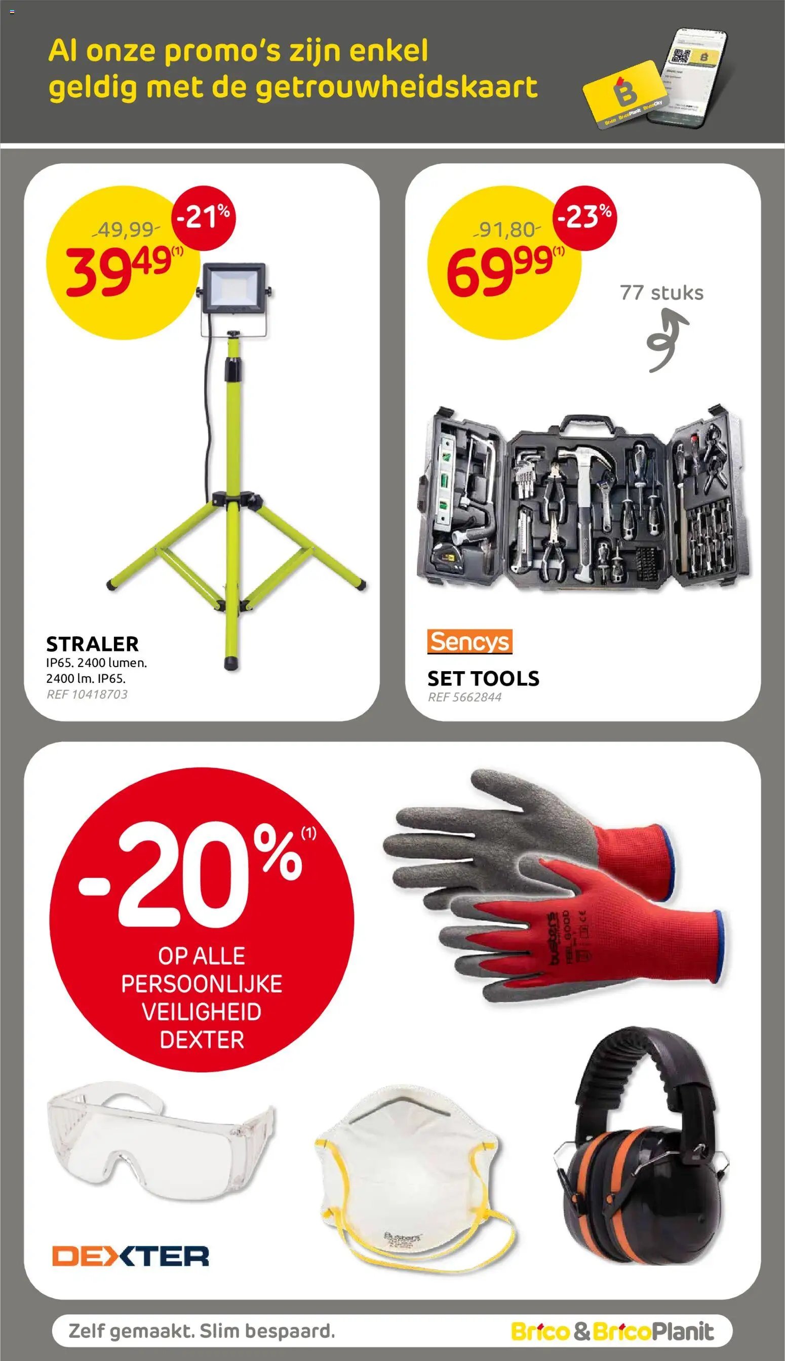 Brico folder van 23.09.2026 Brico Plan-it Zelf gemaakt. Slim bespaard.