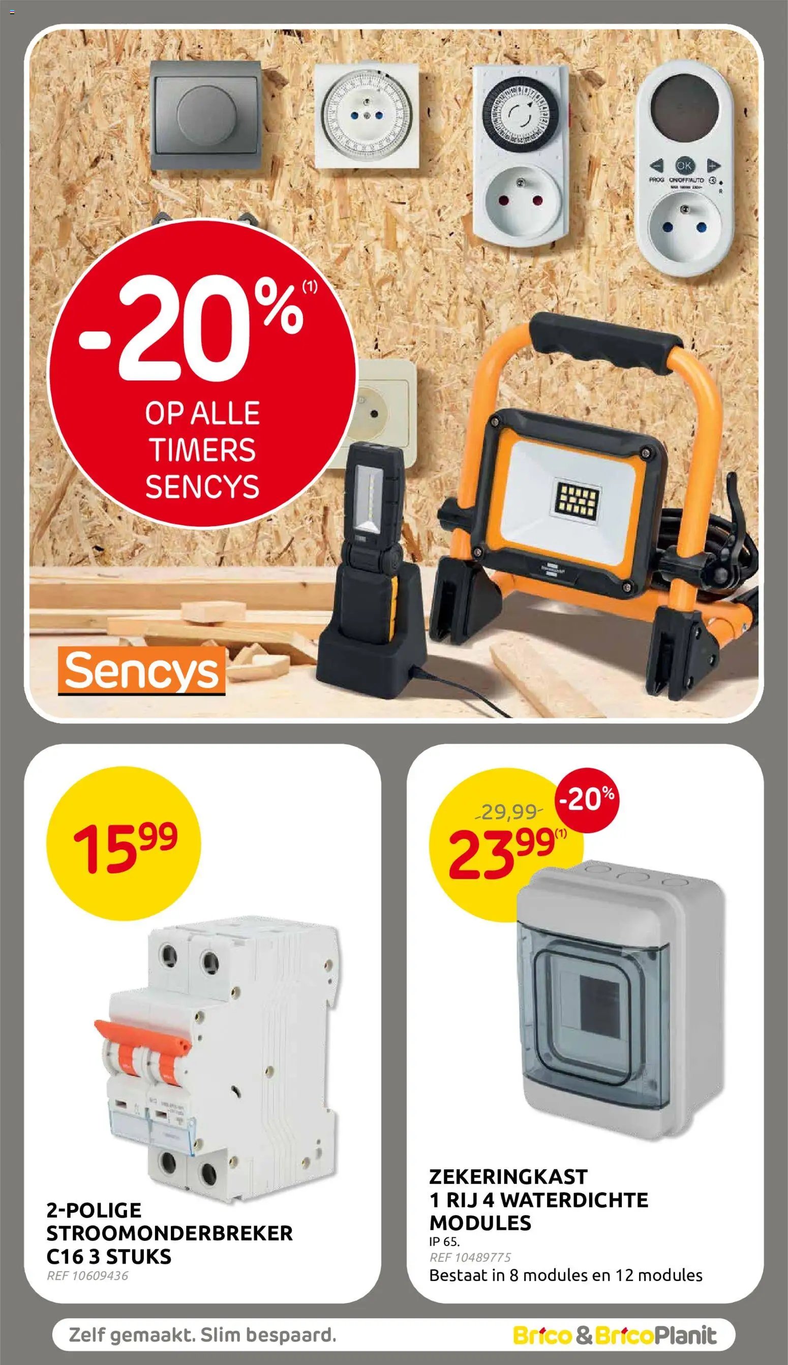Brico folder van 23.09.2026 Brico Plan-it Zelf gemaakt. Slim bespaard.