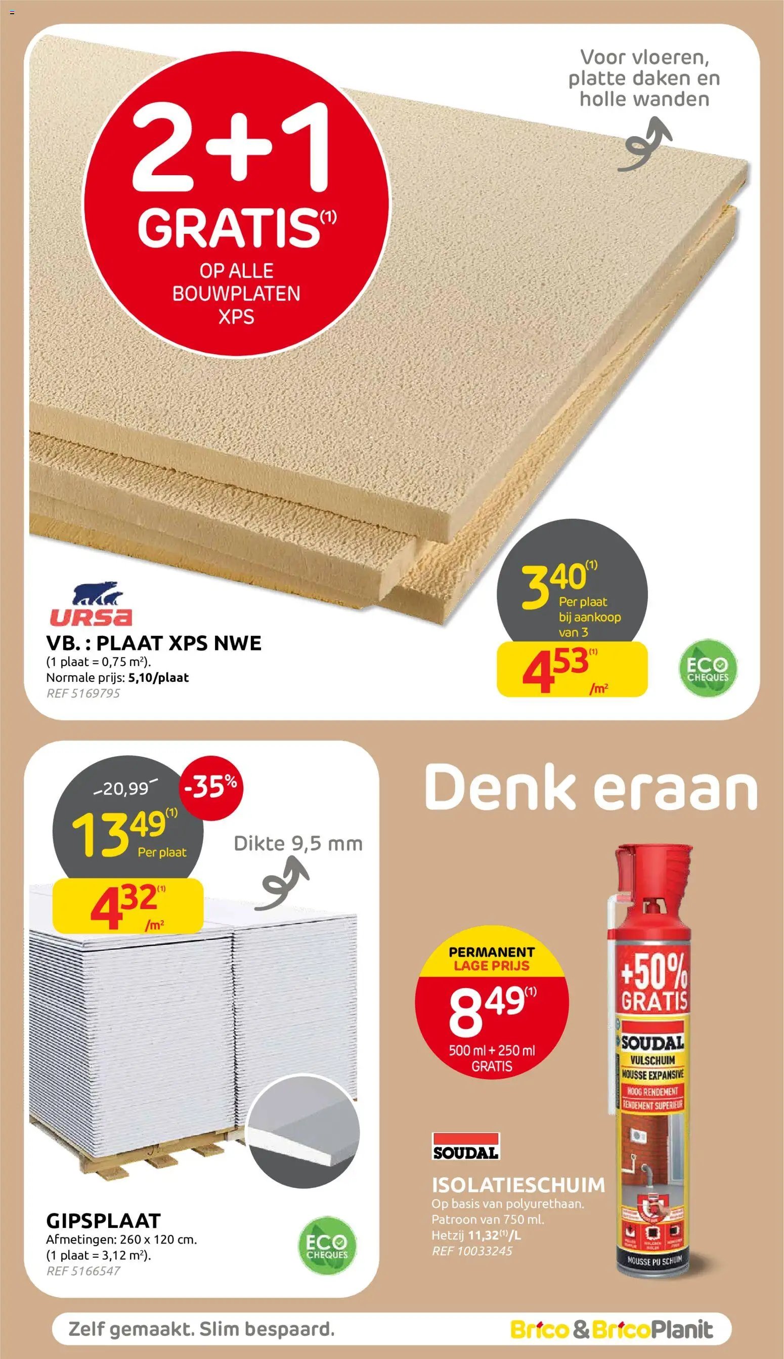 Brico folder van 23.09.2026 Brico Plan-it Zelf gemaakt. Slim bespaard.