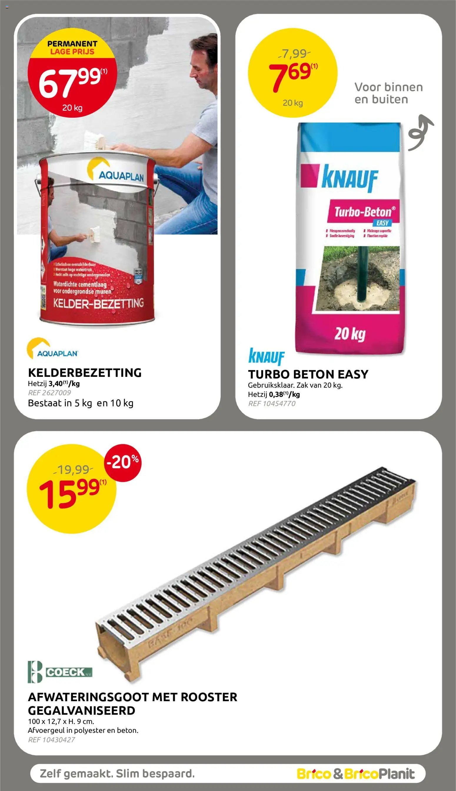 Brico folder van 23.09.2026 Brico Plan-it Zelf gemaakt. Slim bespaard.
