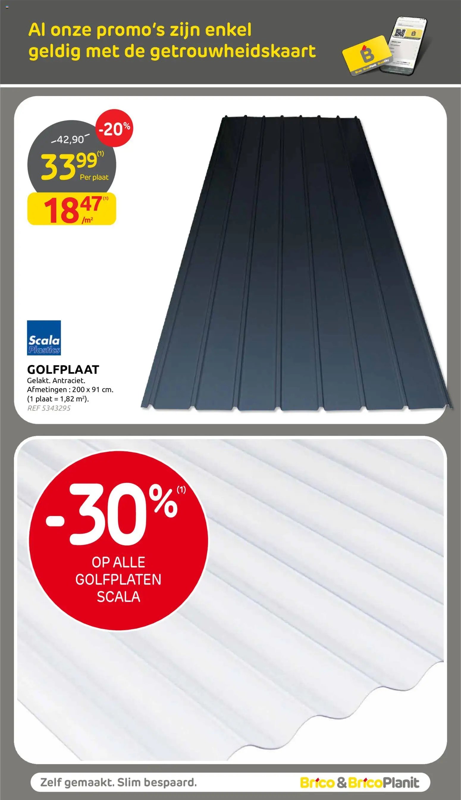 Brico folder van 23.09.2026 Brico Plan-it Zelf gemaakt. Slim bespaard.