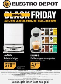 Folder Electro Depot BLACK FRIDAY 2026 vanaf 28/10 t/m 08/11