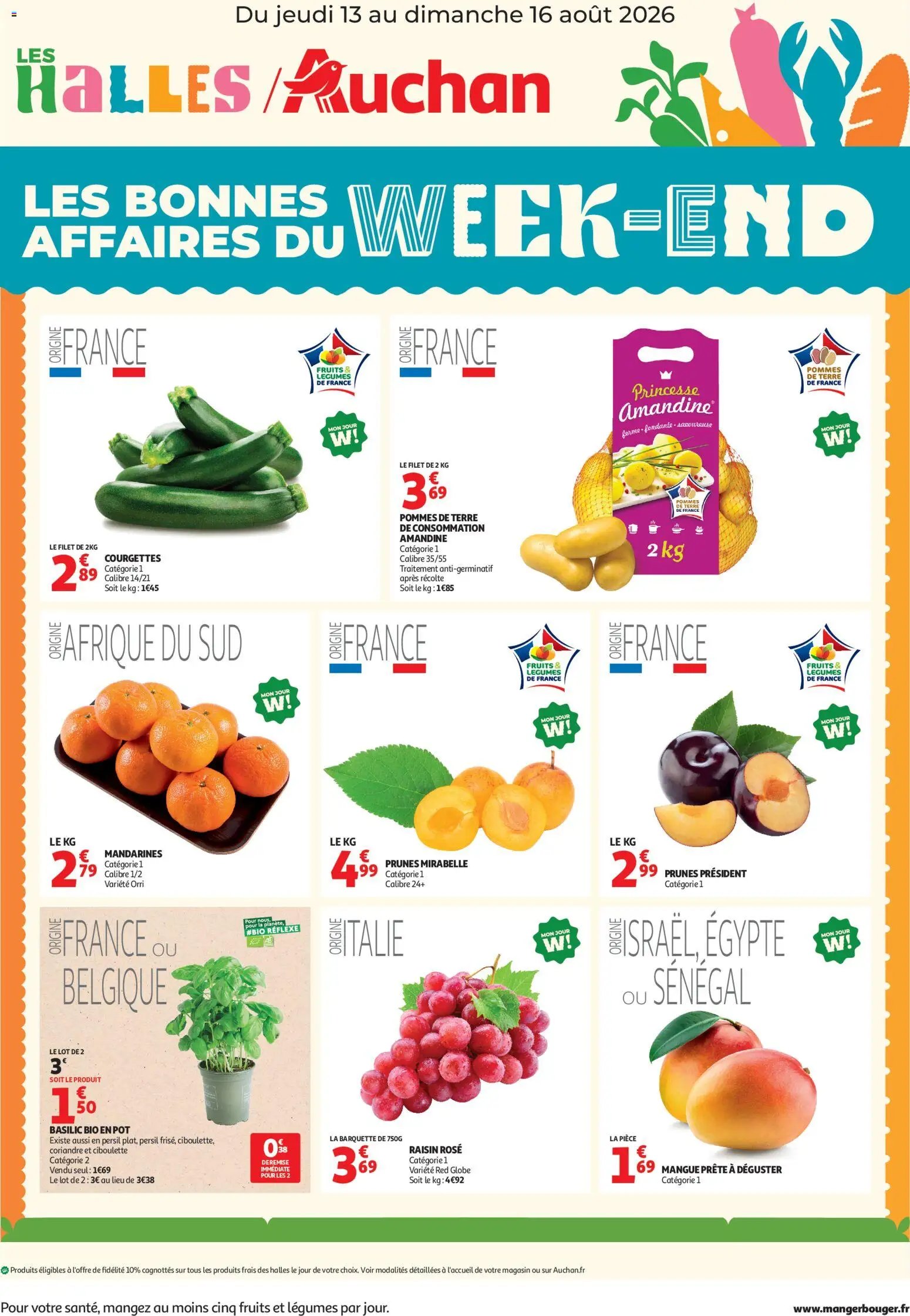 Auchan folder van 13.08.2026 Auchan Les bons plans du week end dans votre hyper
