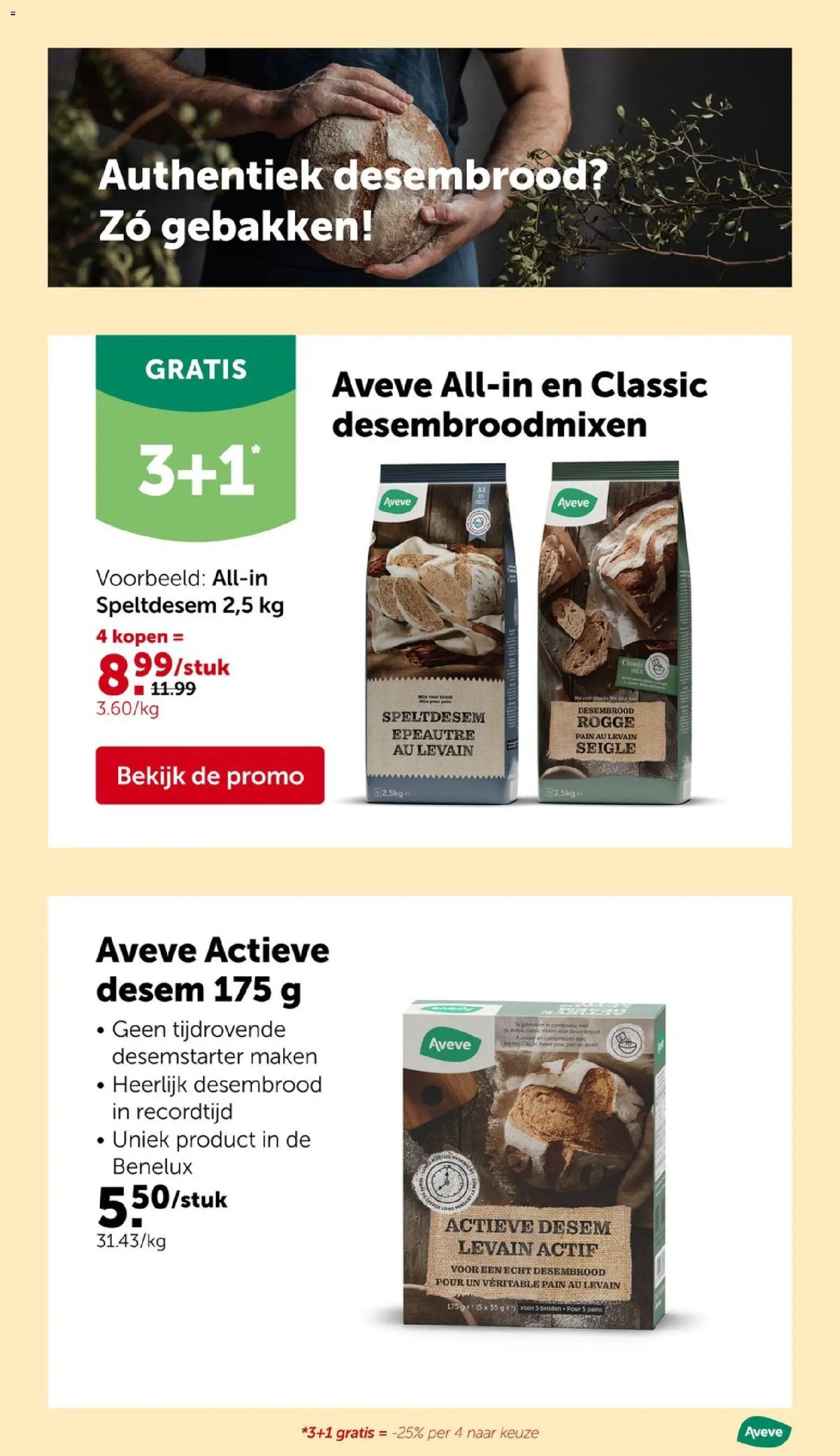 Aveve folder vanaf 21/10/2026