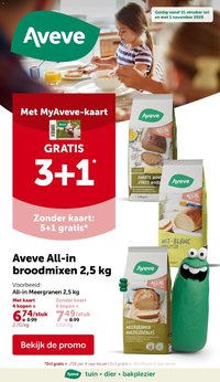 Aveve folder vanaf 21/10/2026