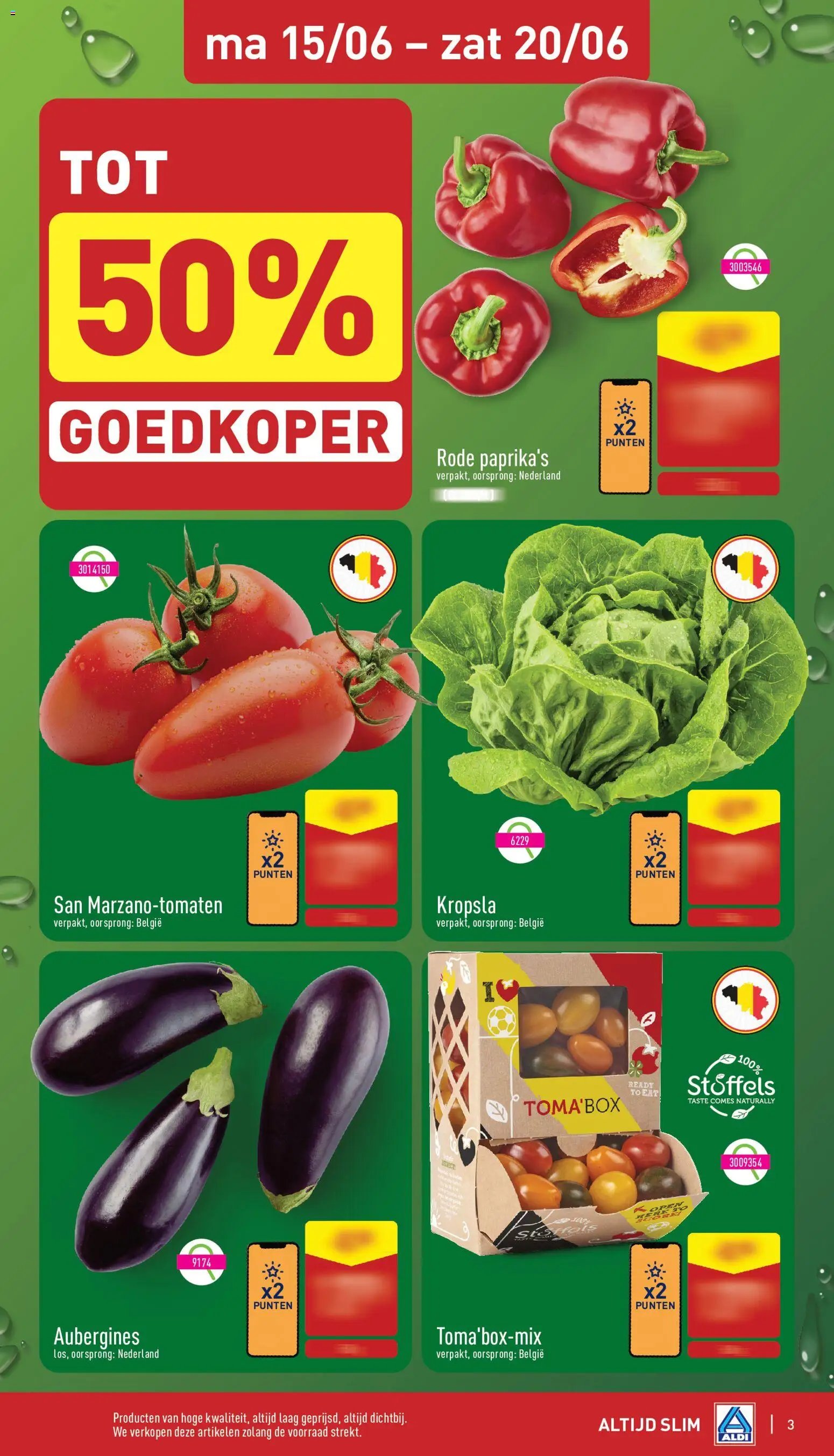 Aldi folder van 15.06.2026 Aldi Folder week 25